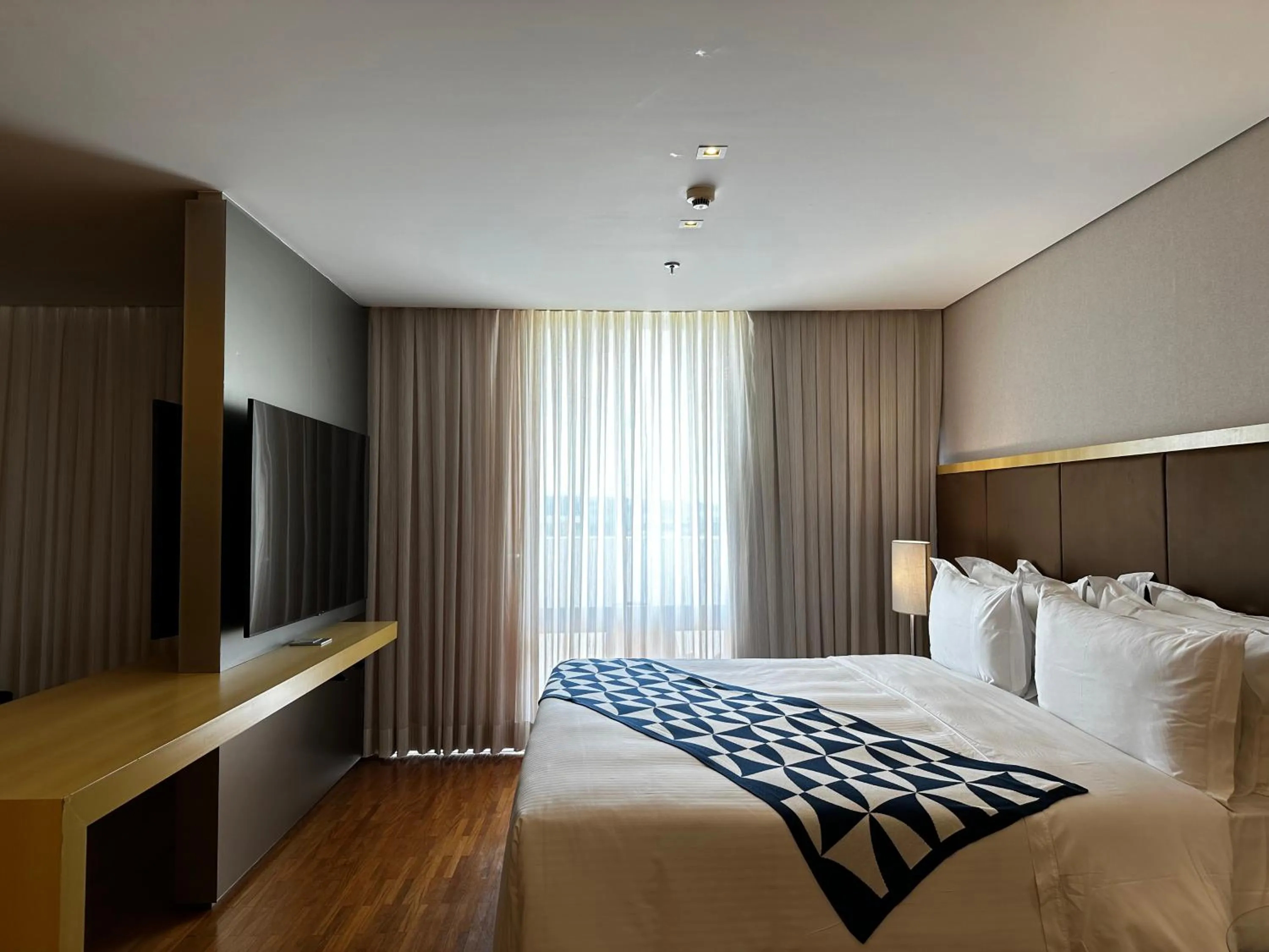 Bed in Brasília Palace Hotel