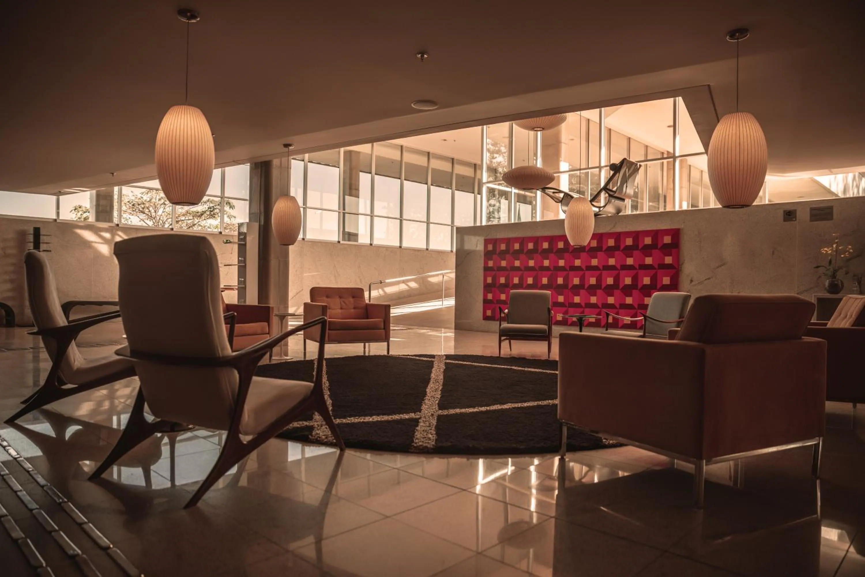 Lobby or reception in Brasília Palace Hotel