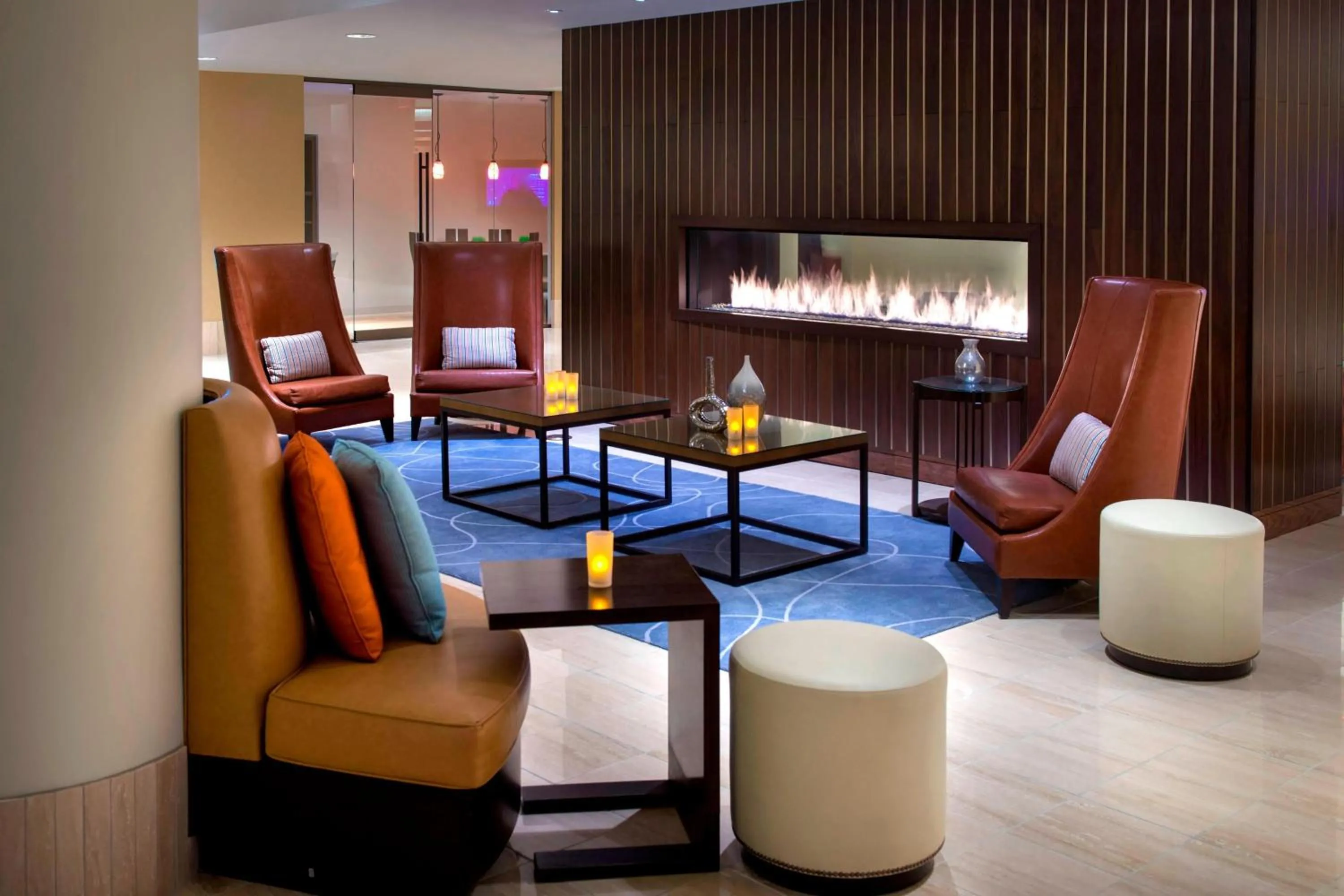 Lobby or reception in Newark Liberty International Airport Marriott