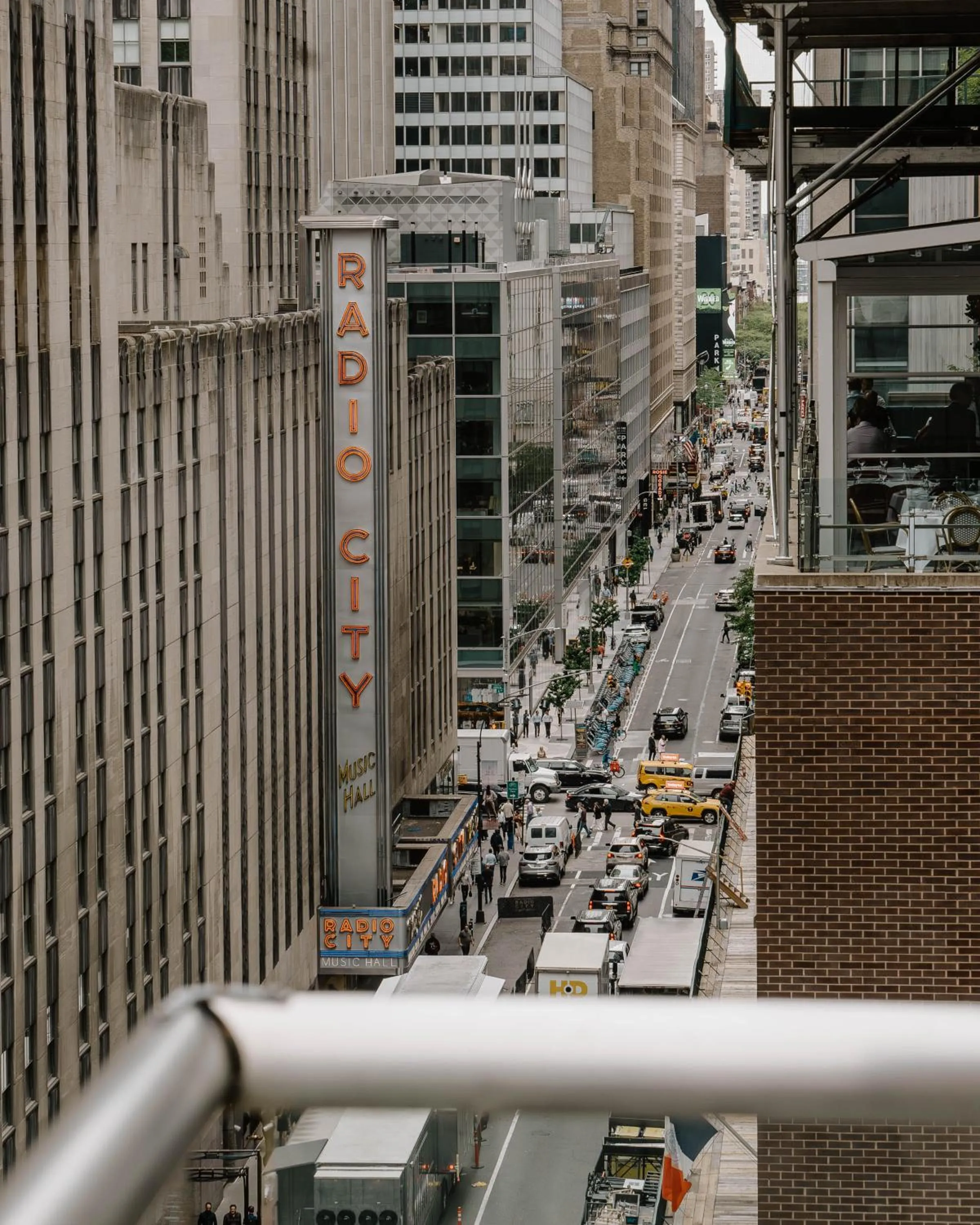 City view in The Jewel Hotel, New York