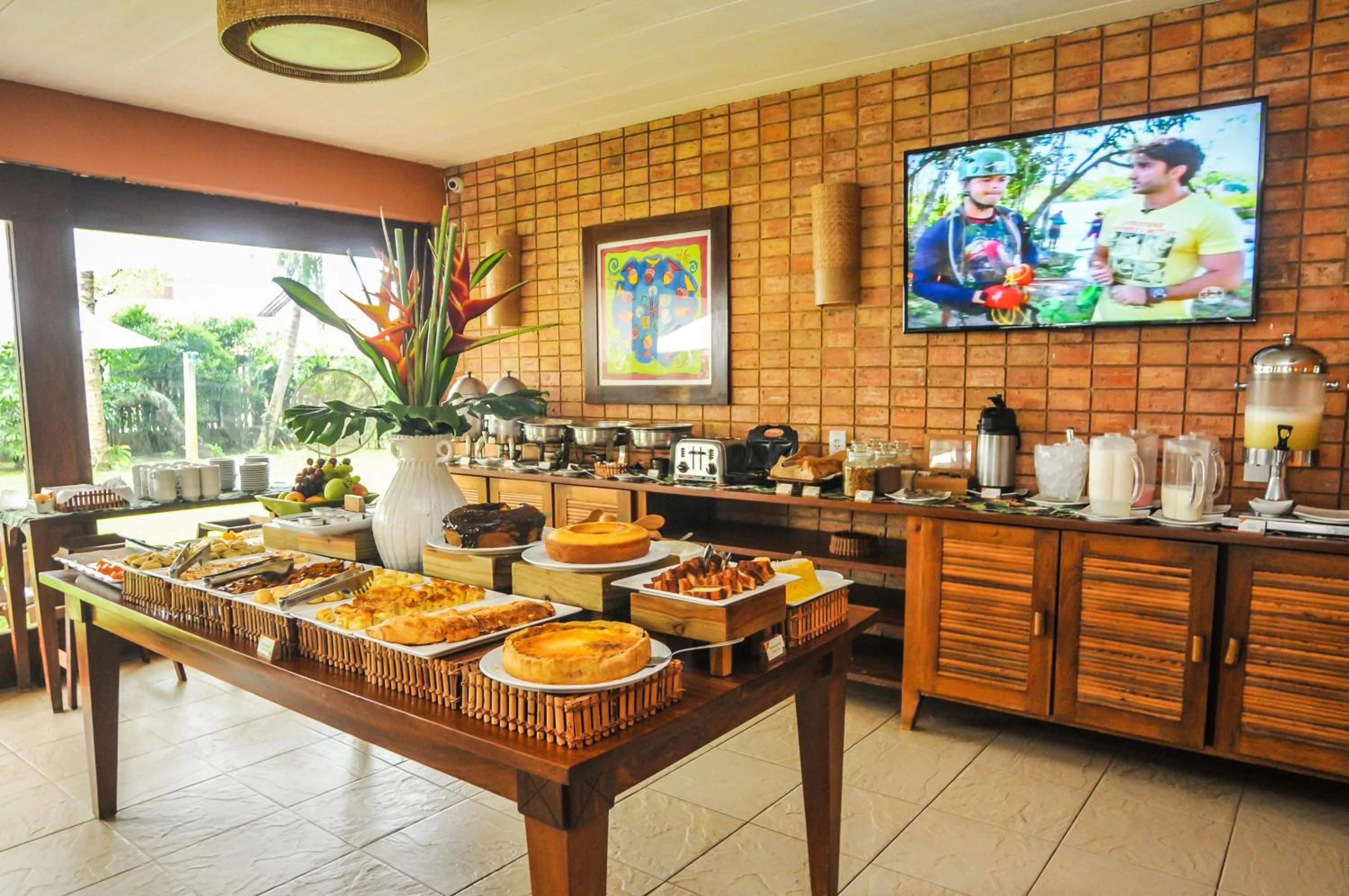 Breakfast in Hotel Via dos Corais