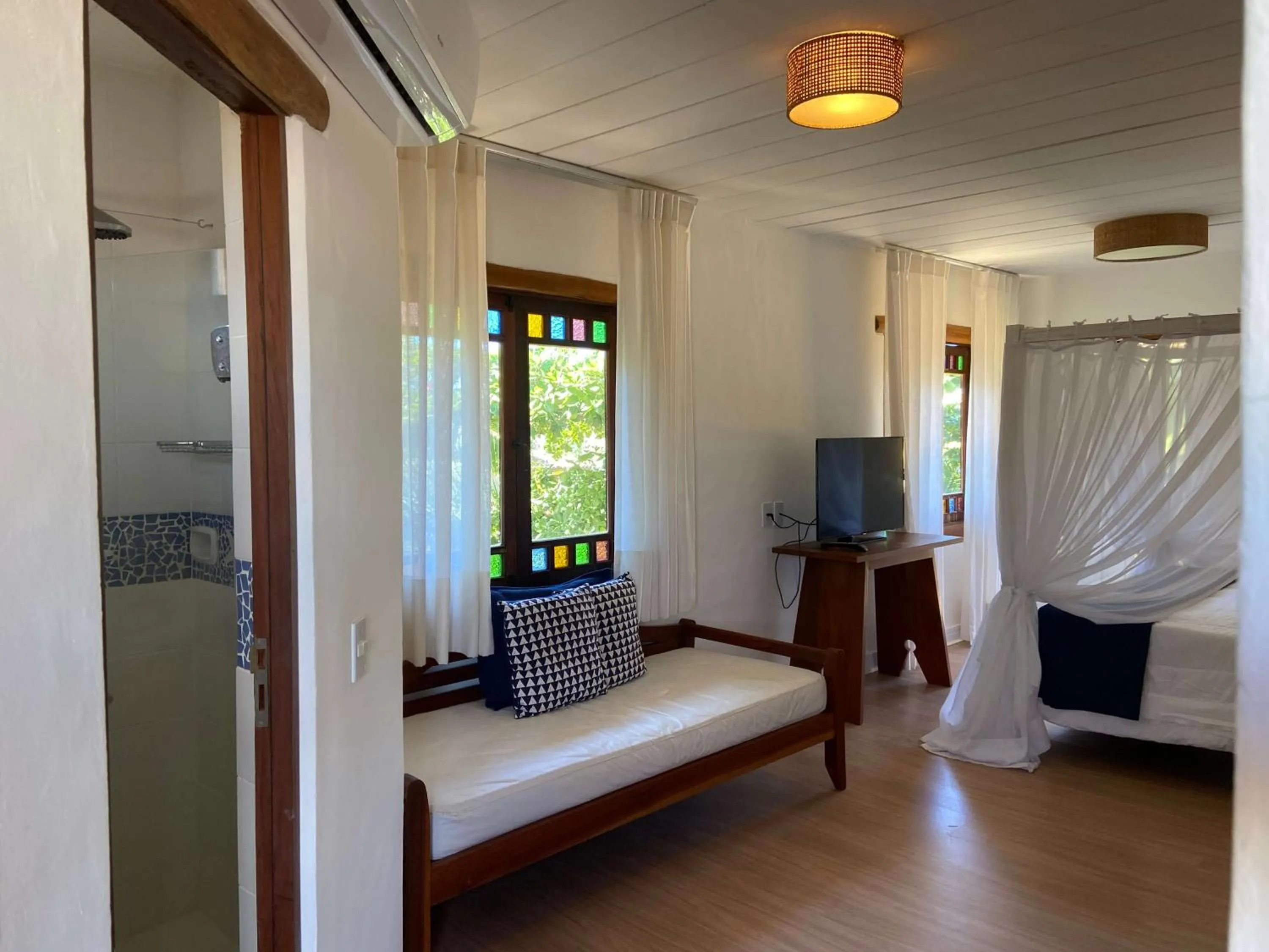 Bed in Hotel Via dos Corais