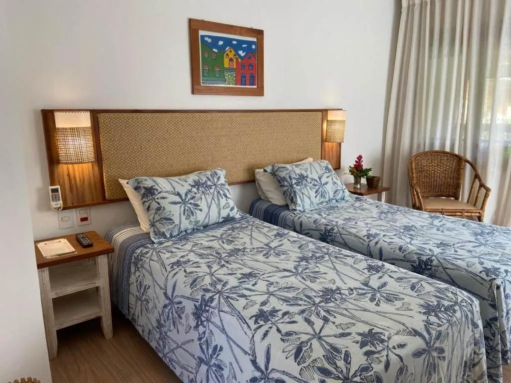 Bed in Hotel Via dos Corais