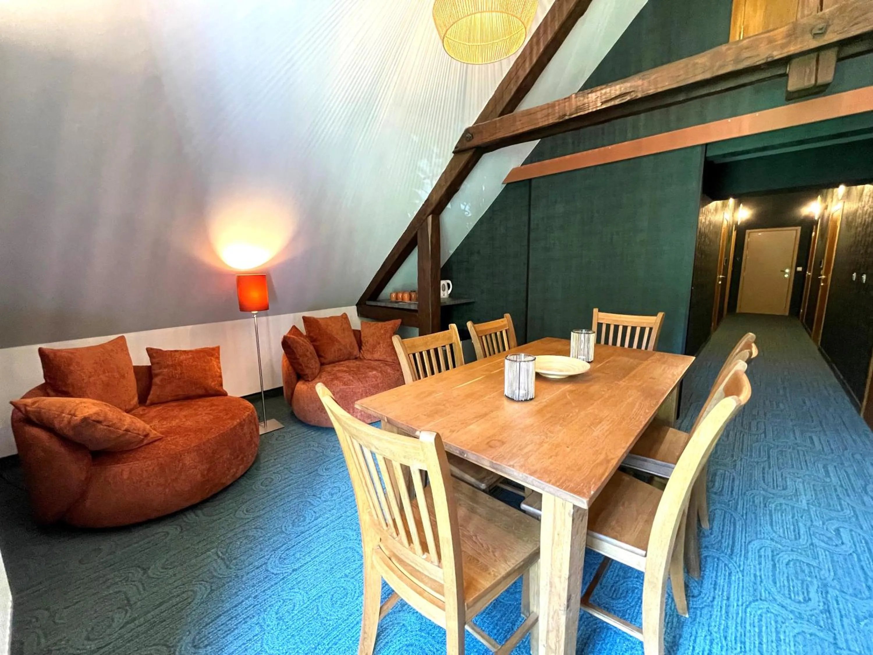 Living room in Hotel des Comtes Durbuy