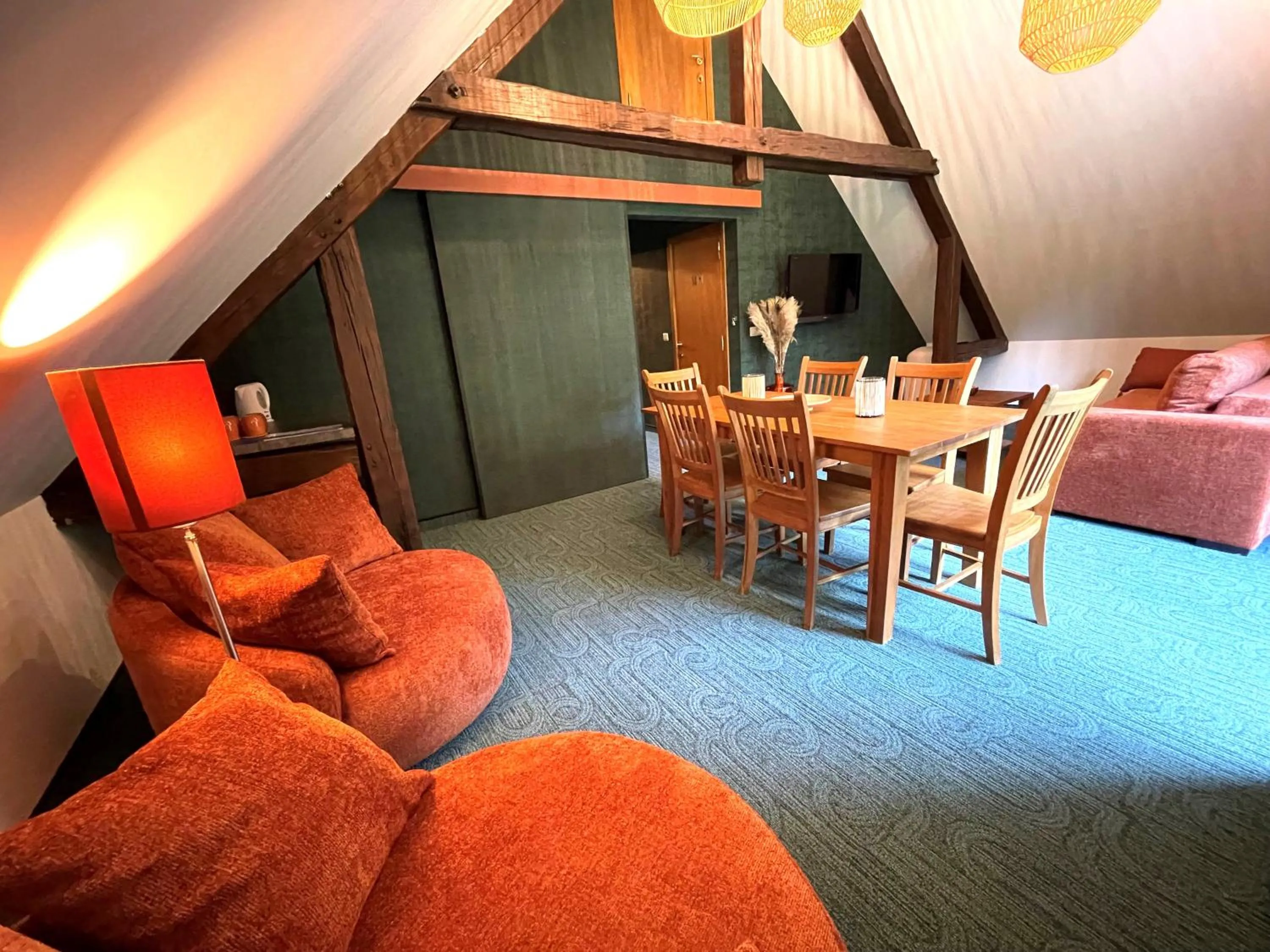 Living room in Hotel des Comtes Durbuy