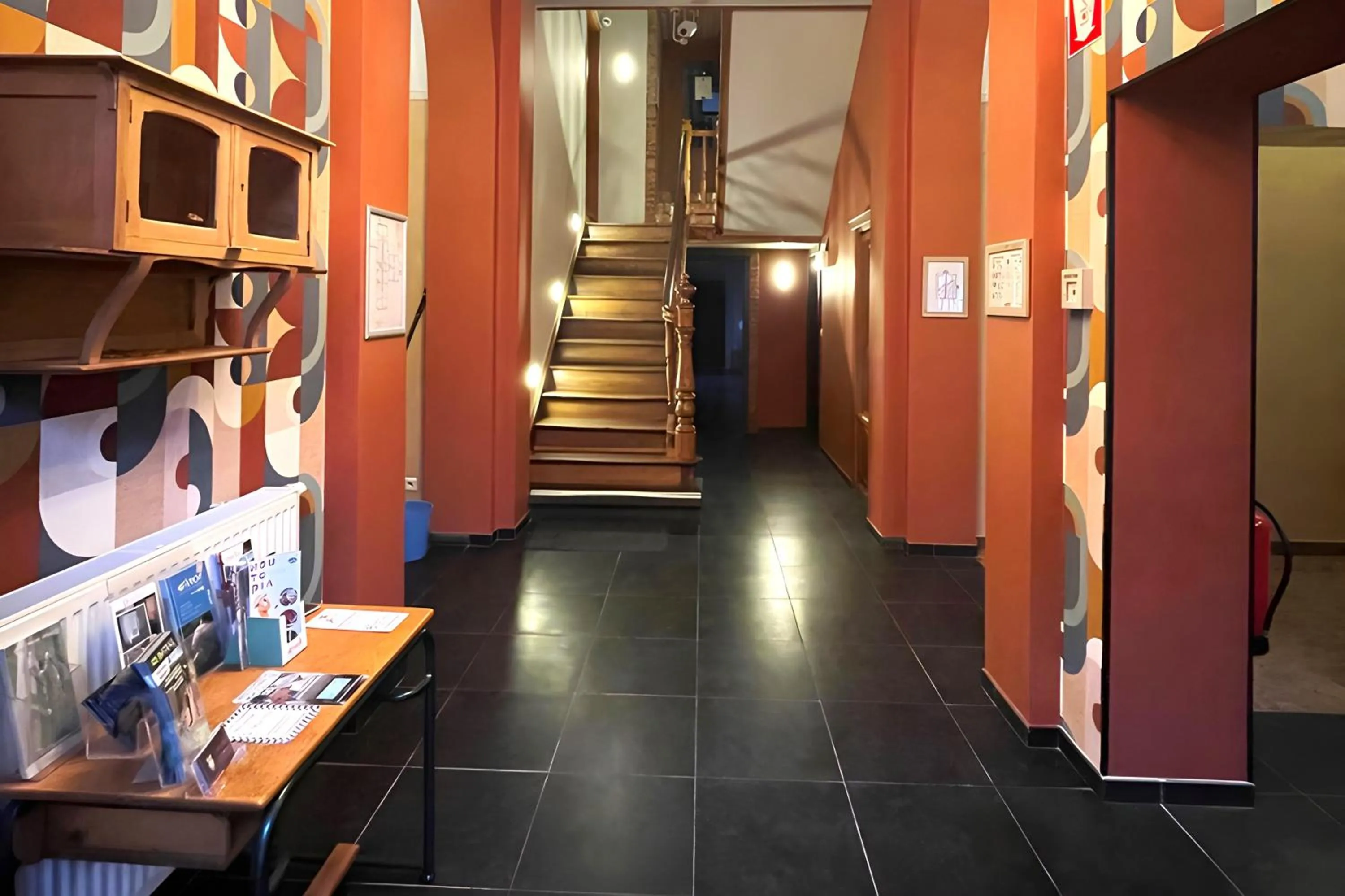 Lobby or reception in Hotel des Comtes Durbuy