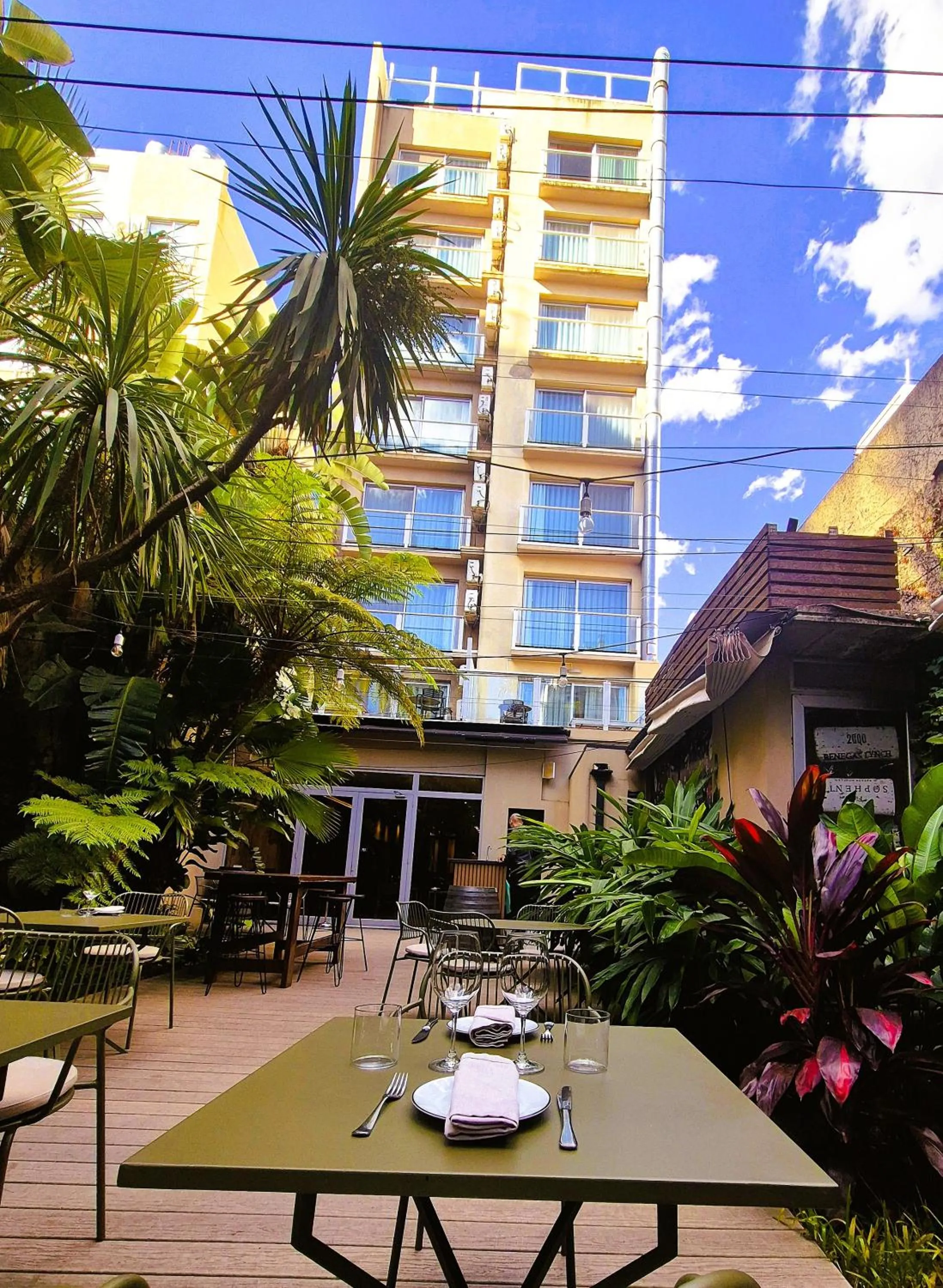 Garden in Fierro Hotel Buenos Aires