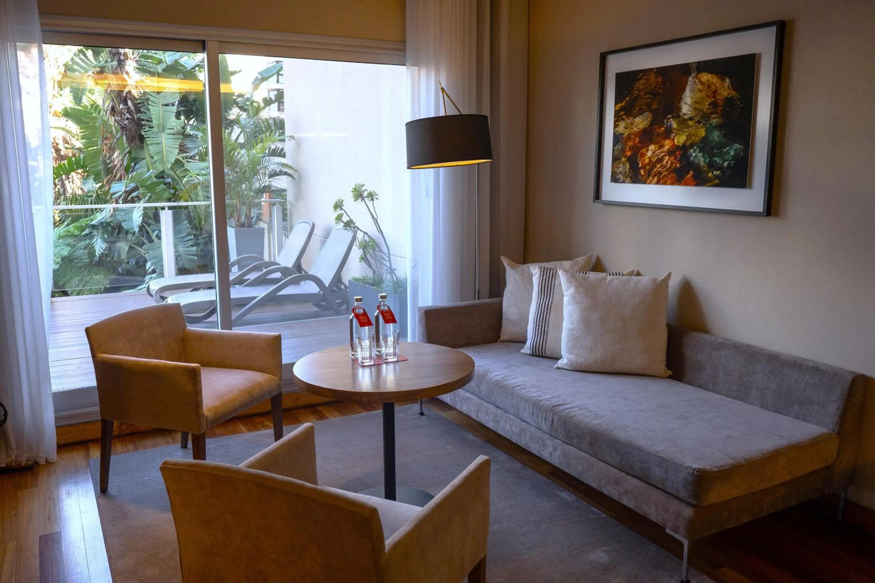 Seating area in Fierro Hotel Buenos Aires