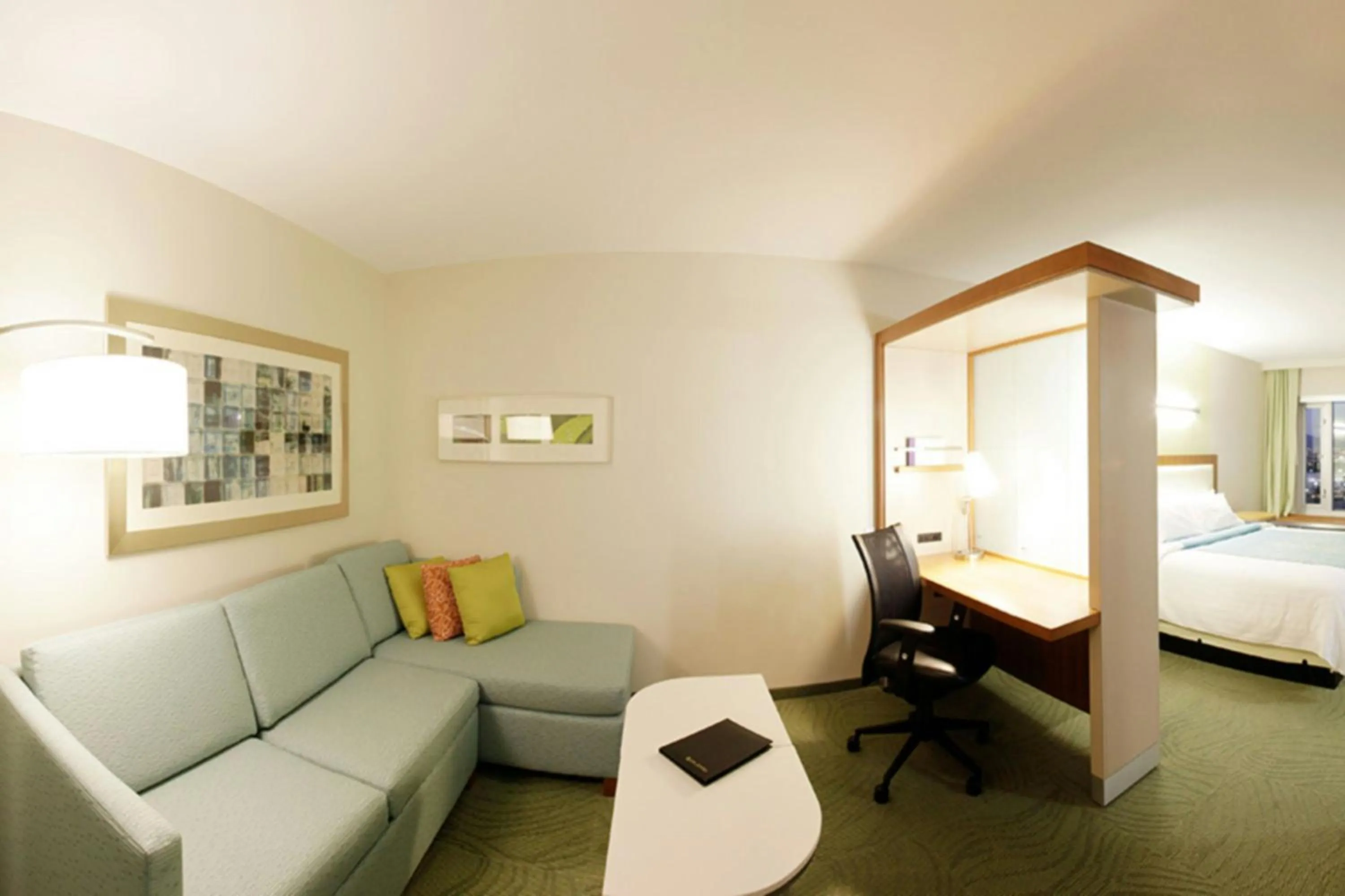 Bedroom, Bed in SpringHill Suites by Marriott Las Vegas Convention Center