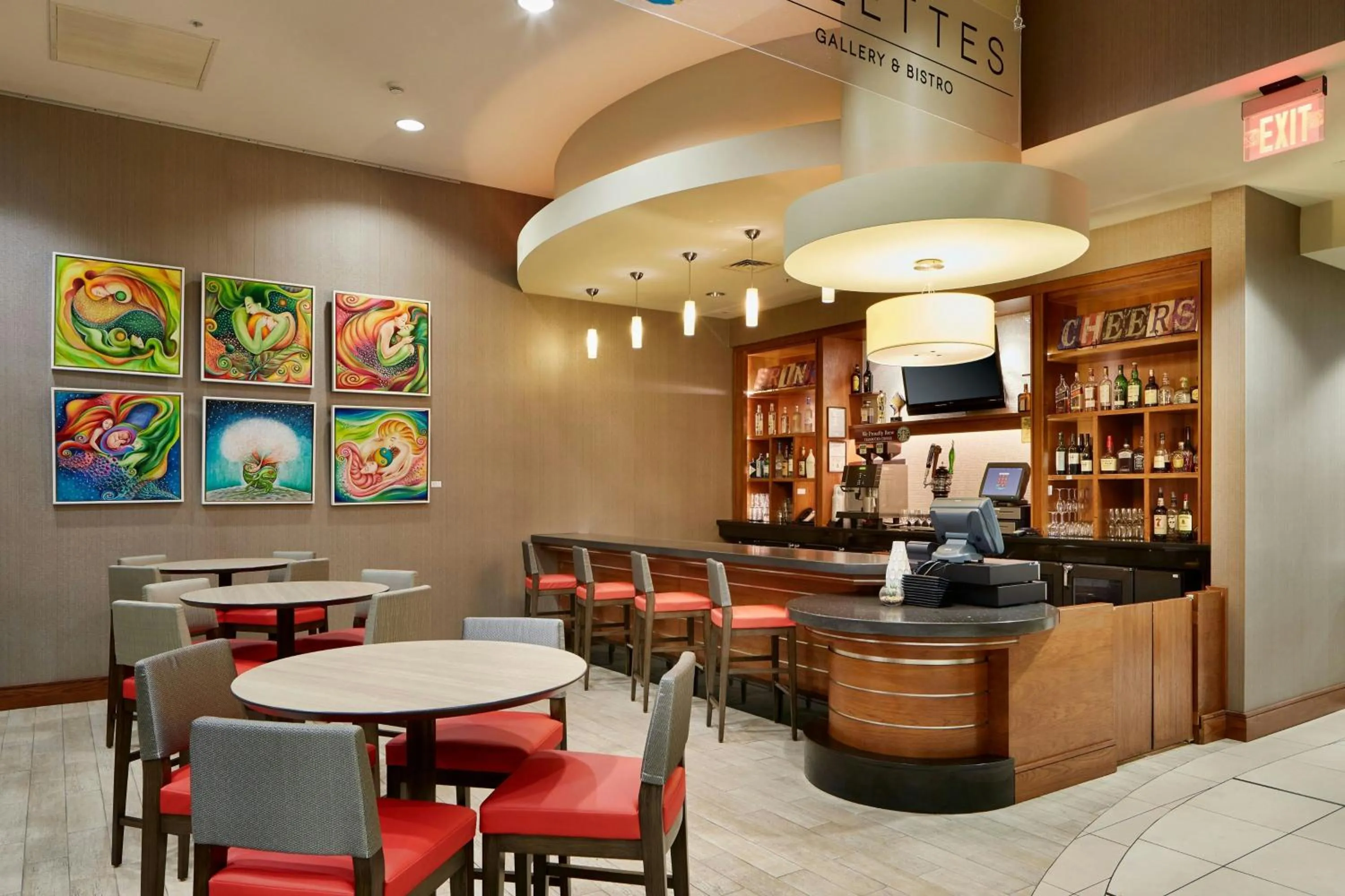 Restaurant/places to eat in SpringHill Suites by Marriott Las Vegas Convention Center