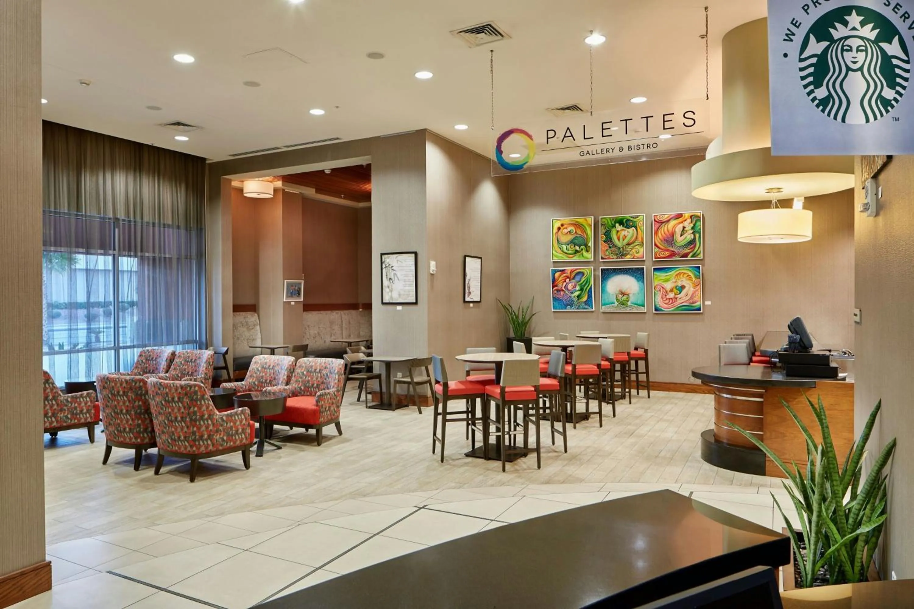 Restaurant/places to eat in SpringHill Suites by Marriott Las Vegas Convention Center