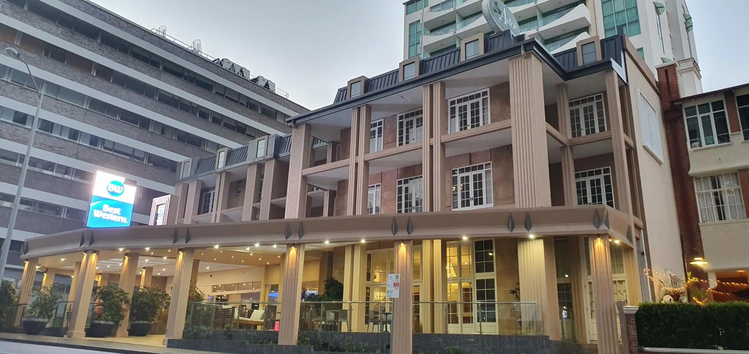 Property Building in Astor Metropole Hotel