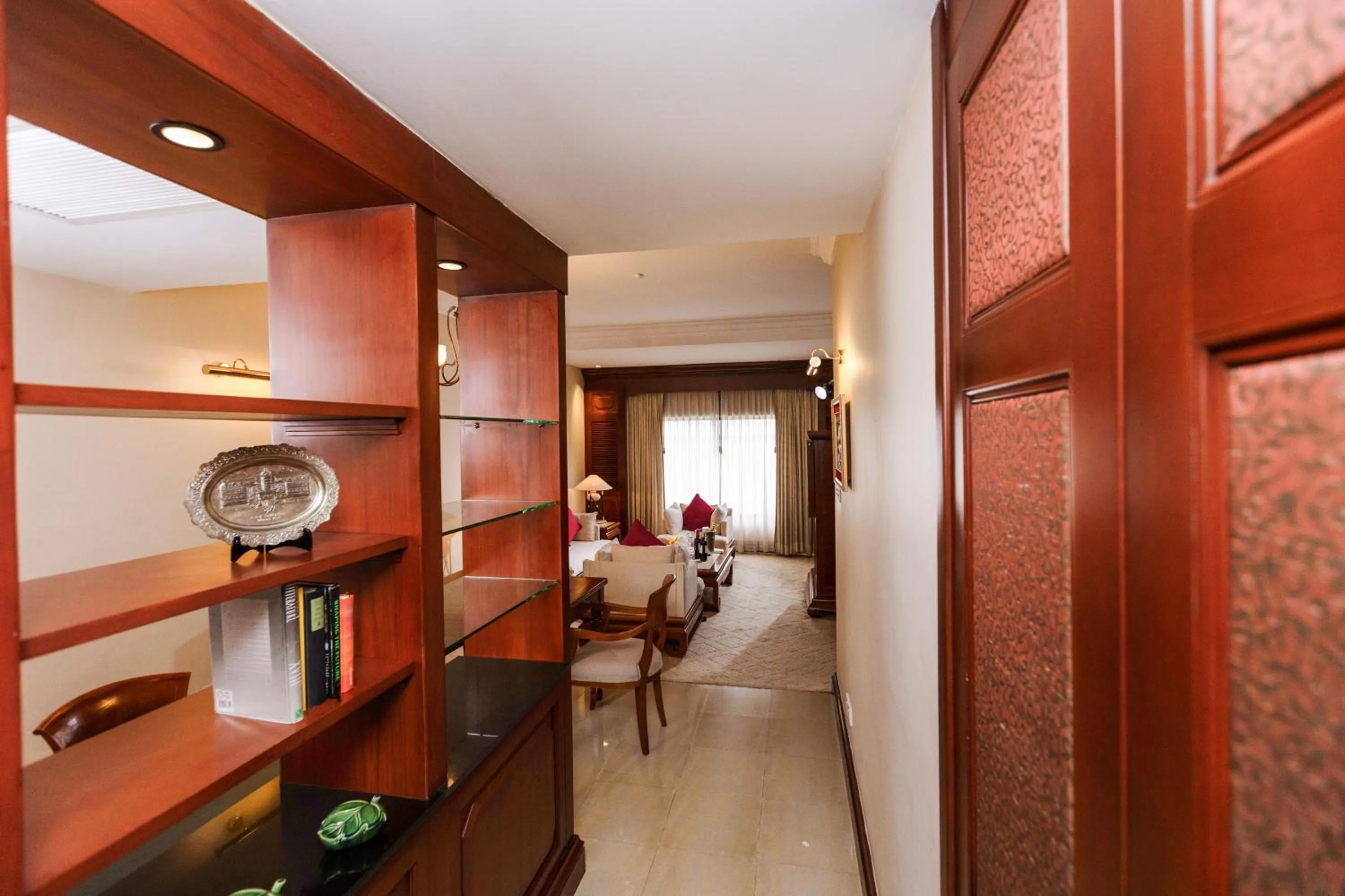 Living room in Hotel Cambodiana