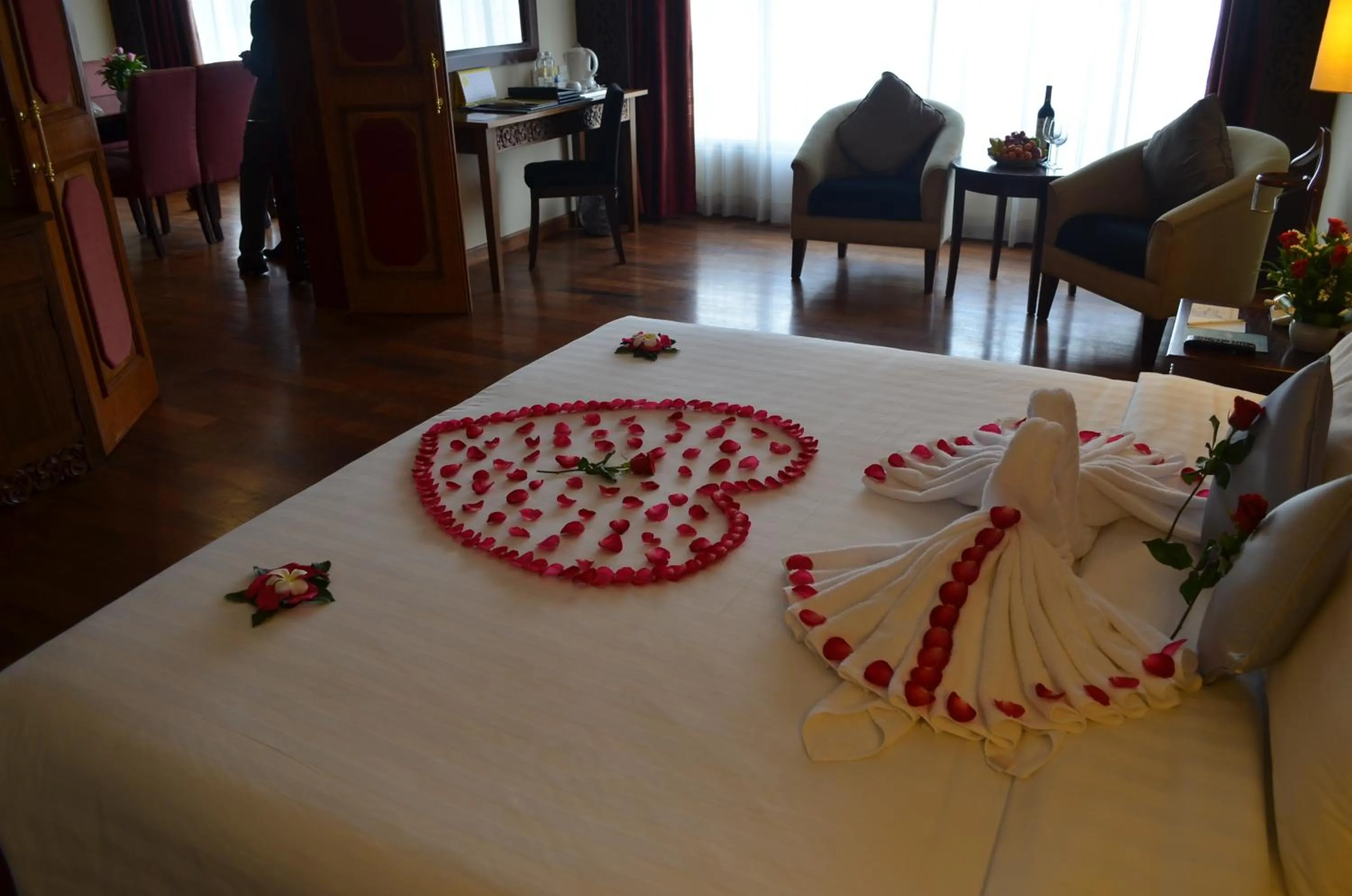 Bedroom in Hotel Cambodiana