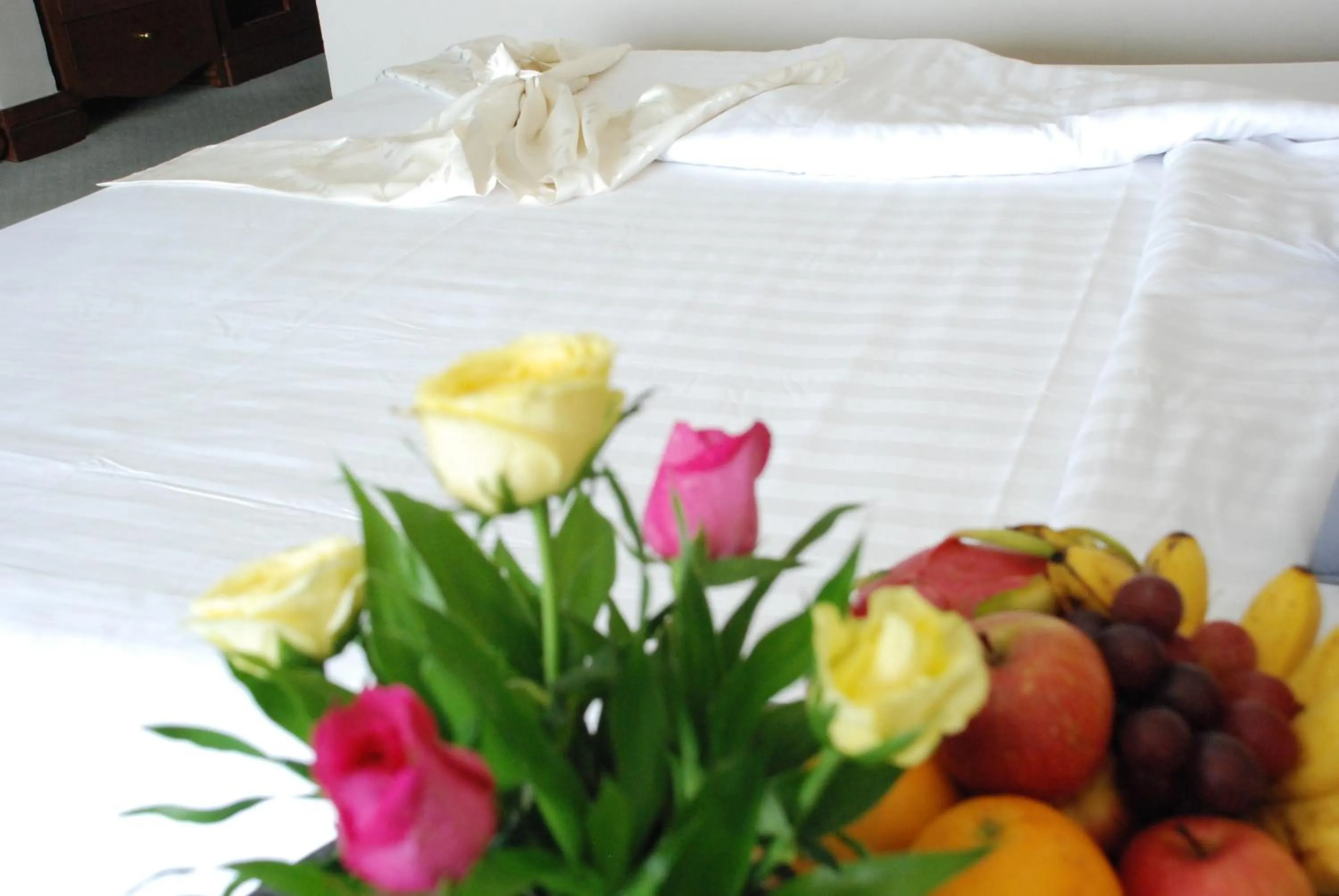 Bed in Hotel Cambodiana