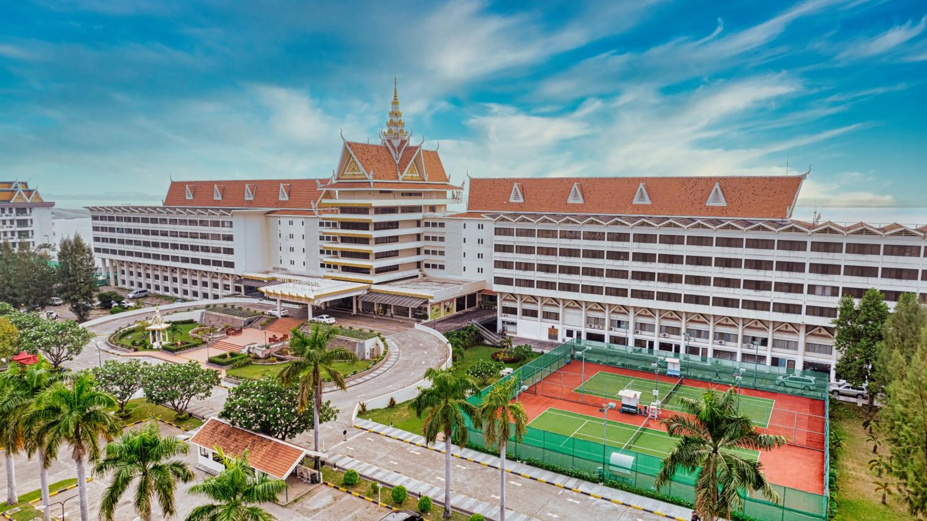 Property building in Hotel Cambodiana