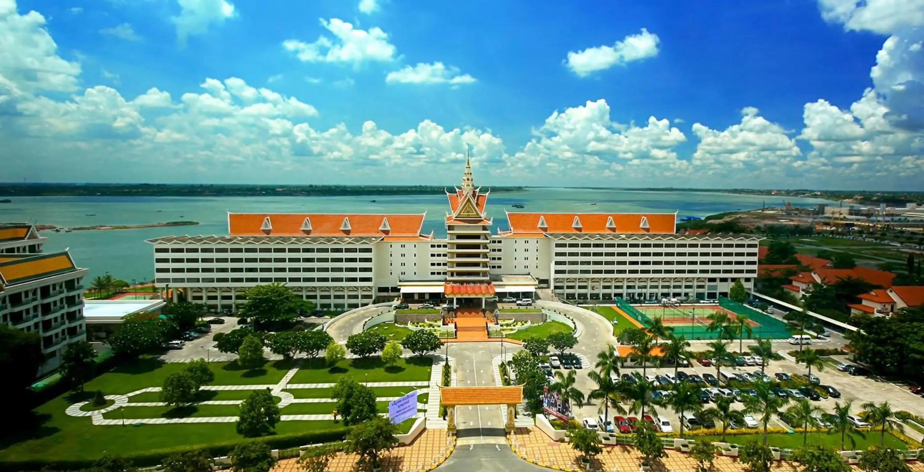 Property building in Hotel Cambodiana