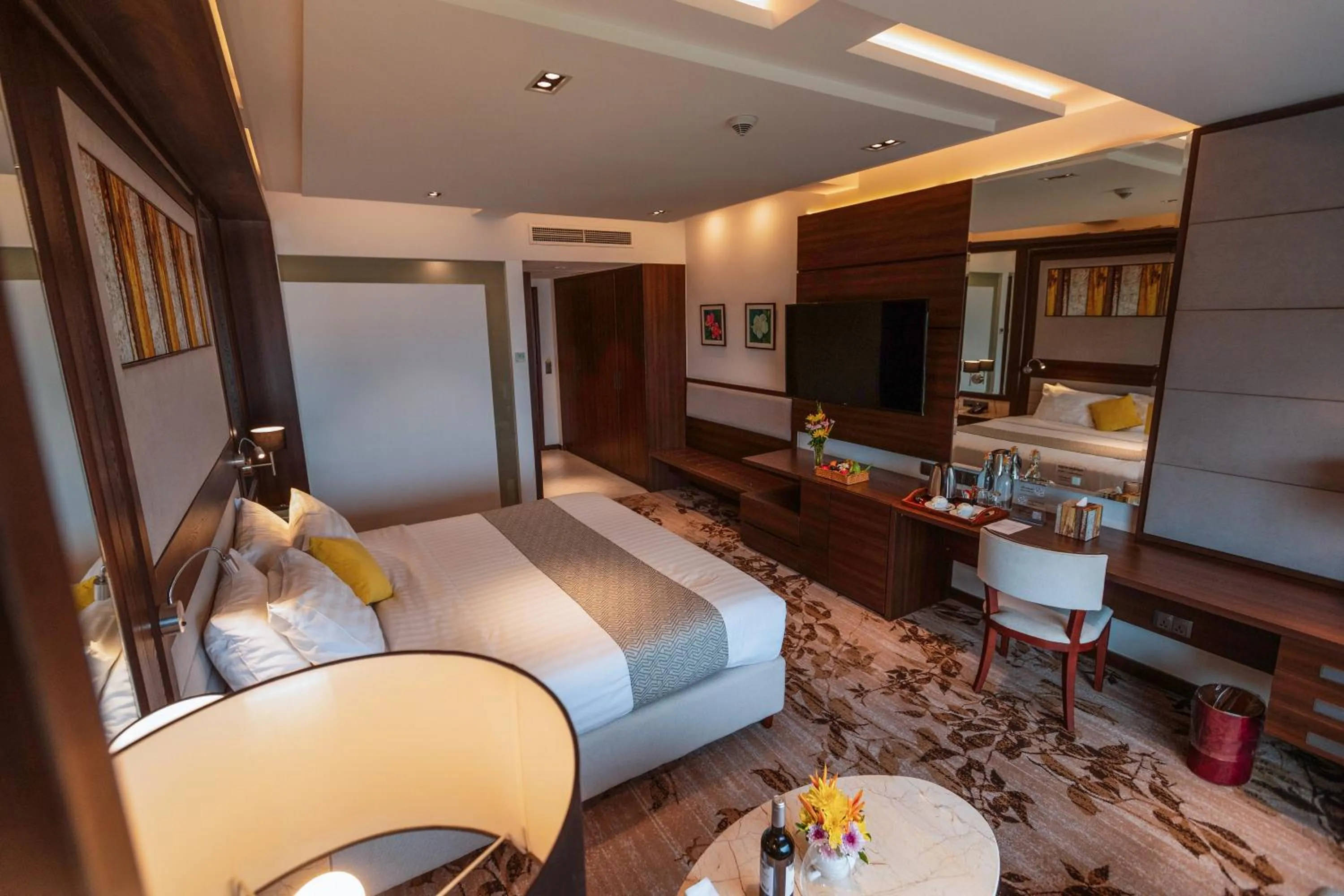 Bed in Hotel Cambodiana