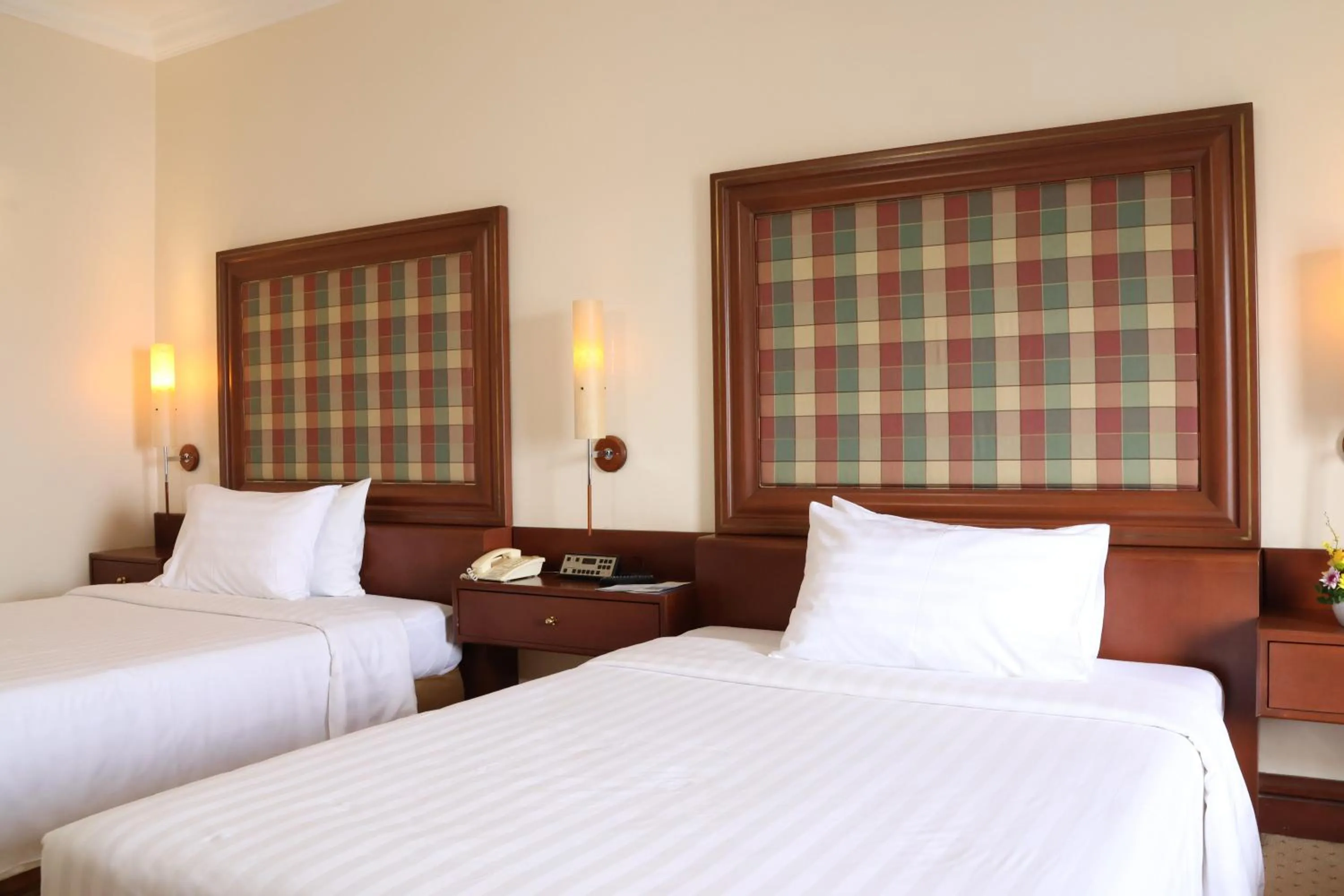 Bed in Hotel Cambodiana