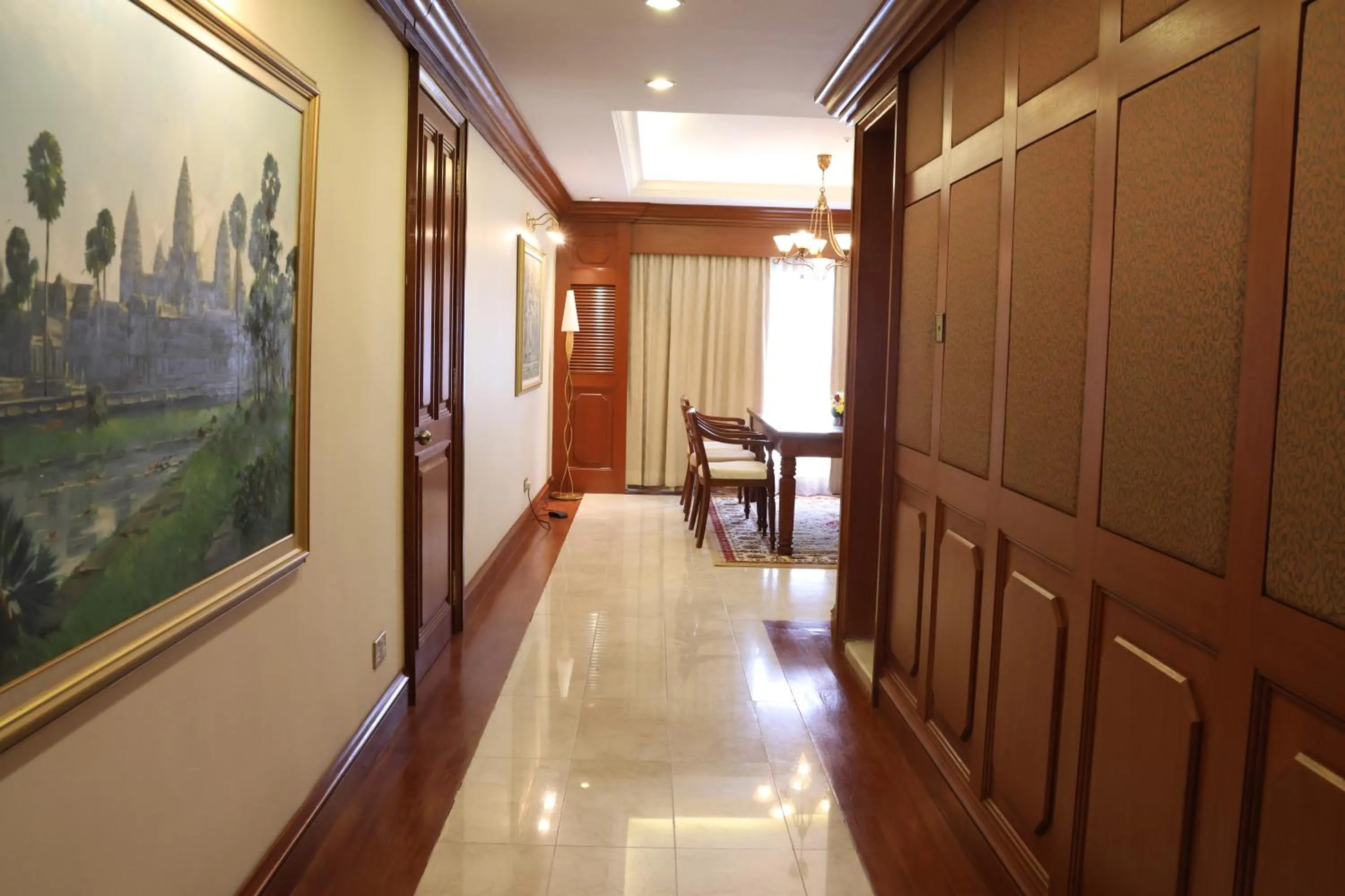 wardrobe in Hotel Cambodiana