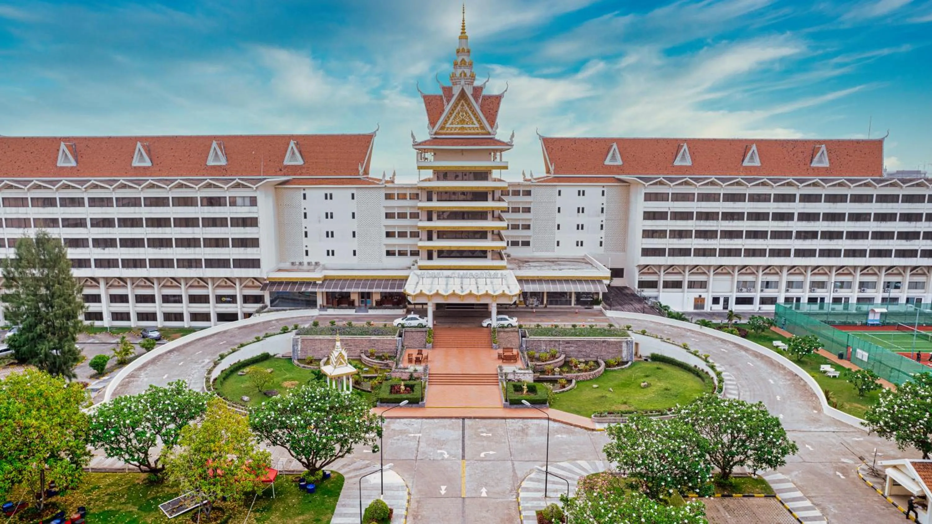 Property building in Hotel Cambodiana