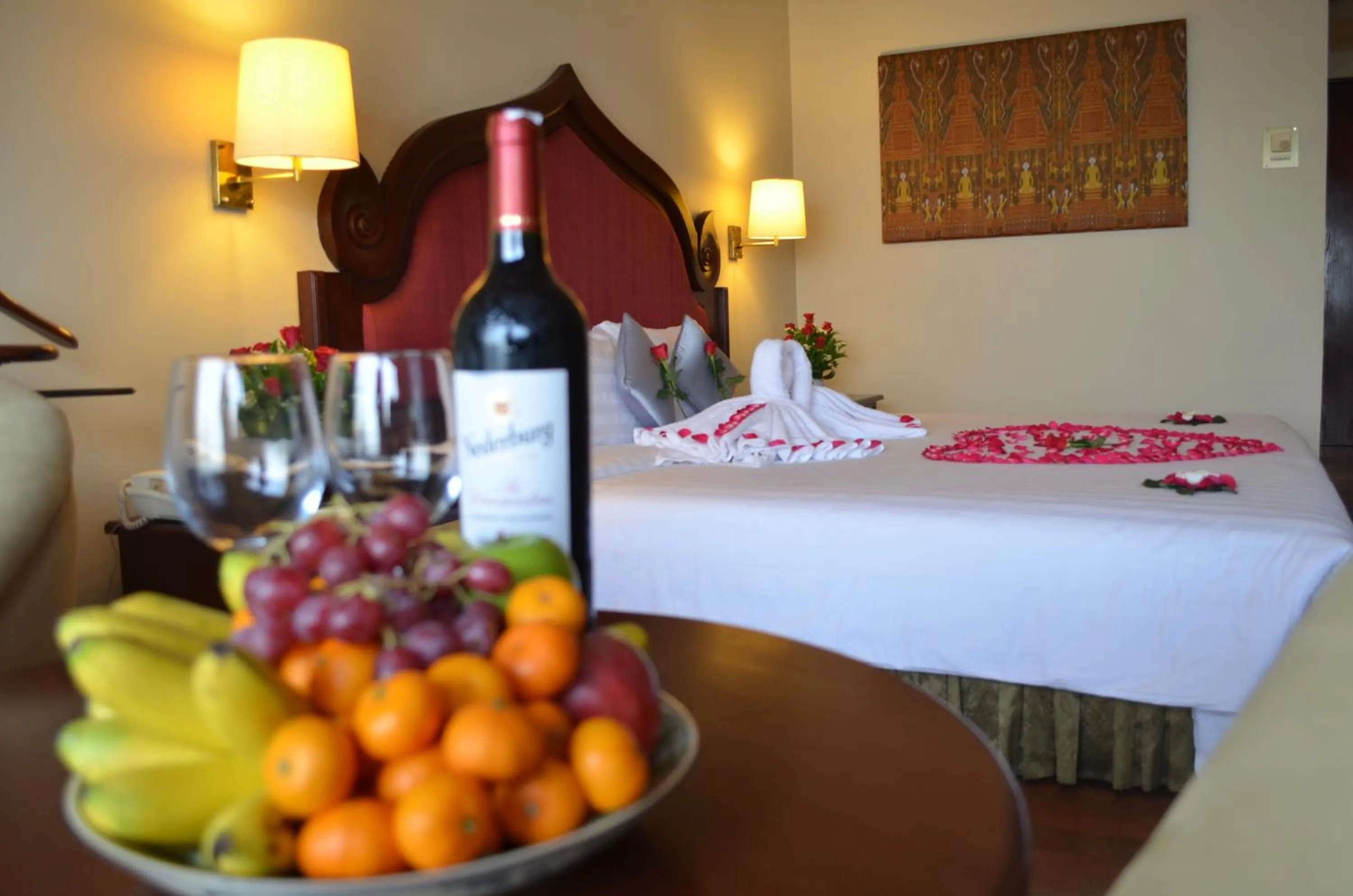 Food and drinks in Hotel Cambodiana