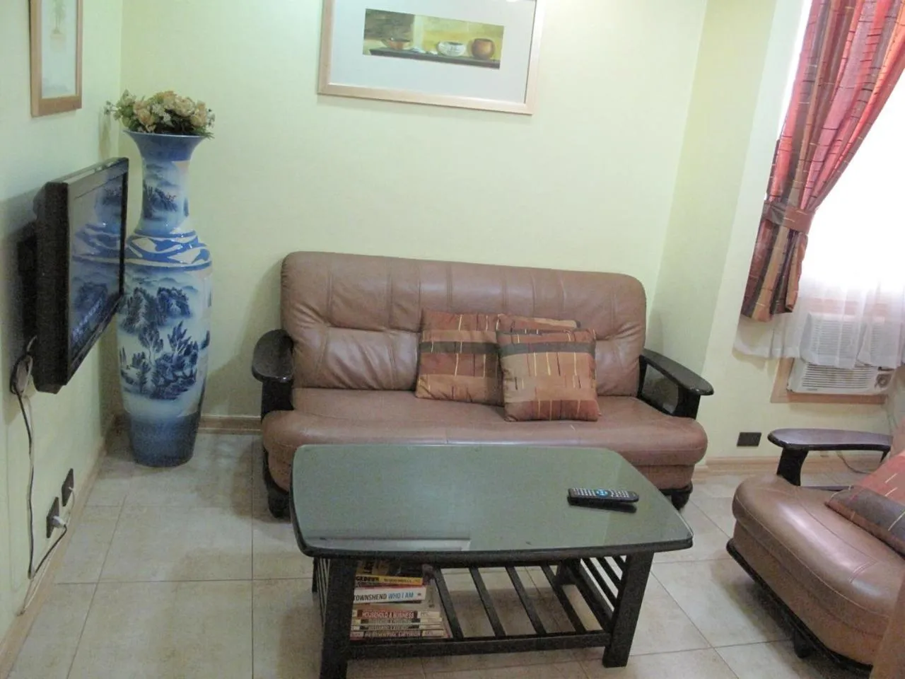 Living room in Makati Suites at Travelers Inn