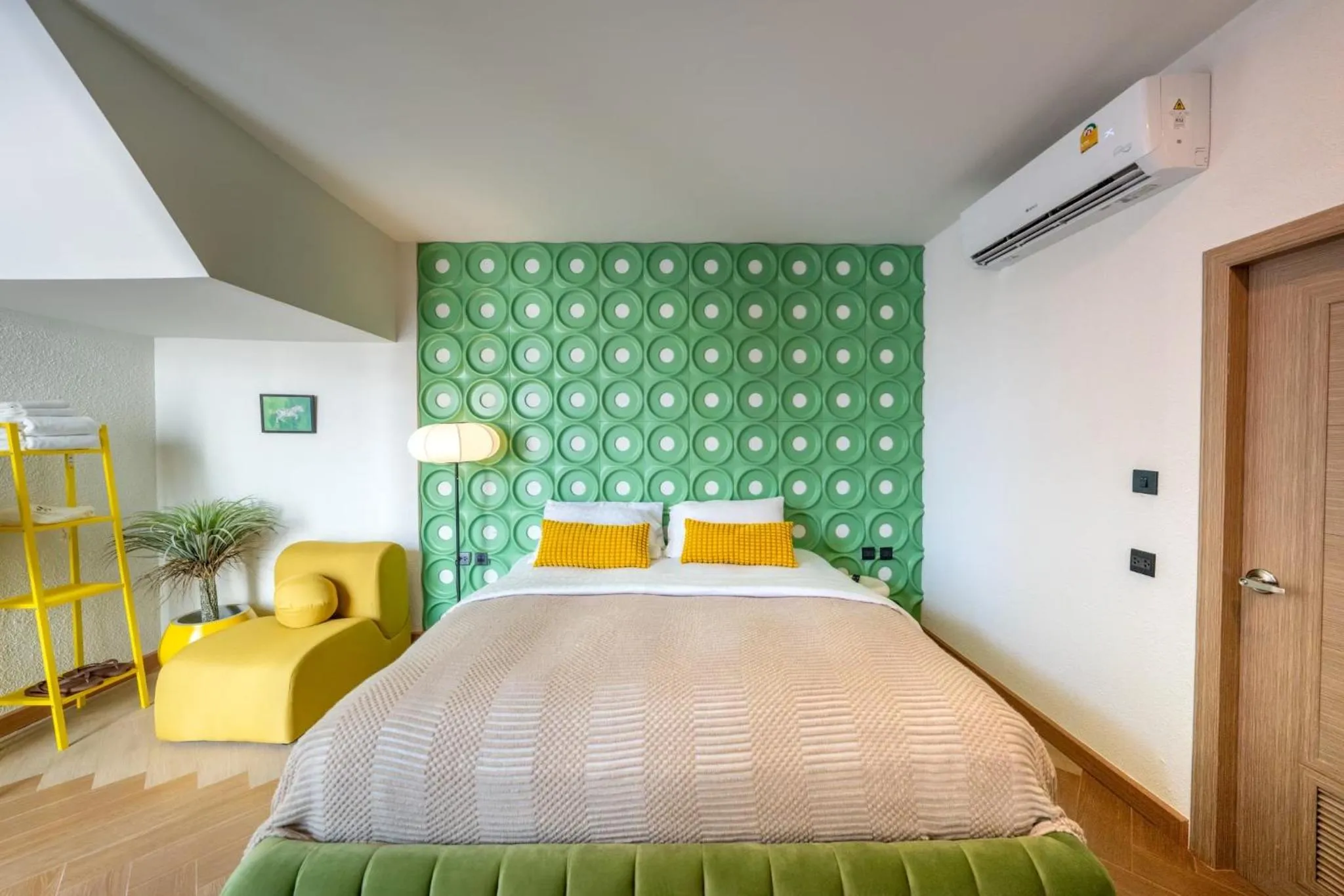 Bed in Maldives Beach Resort