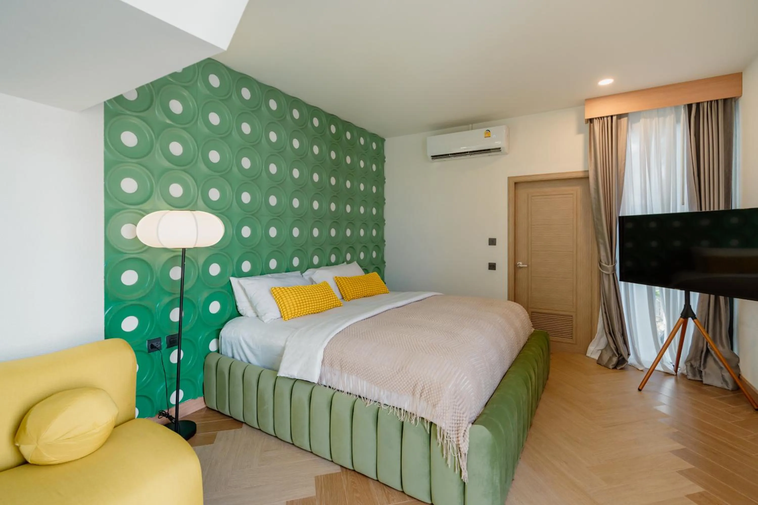 Bed in Maldives Beach Resort