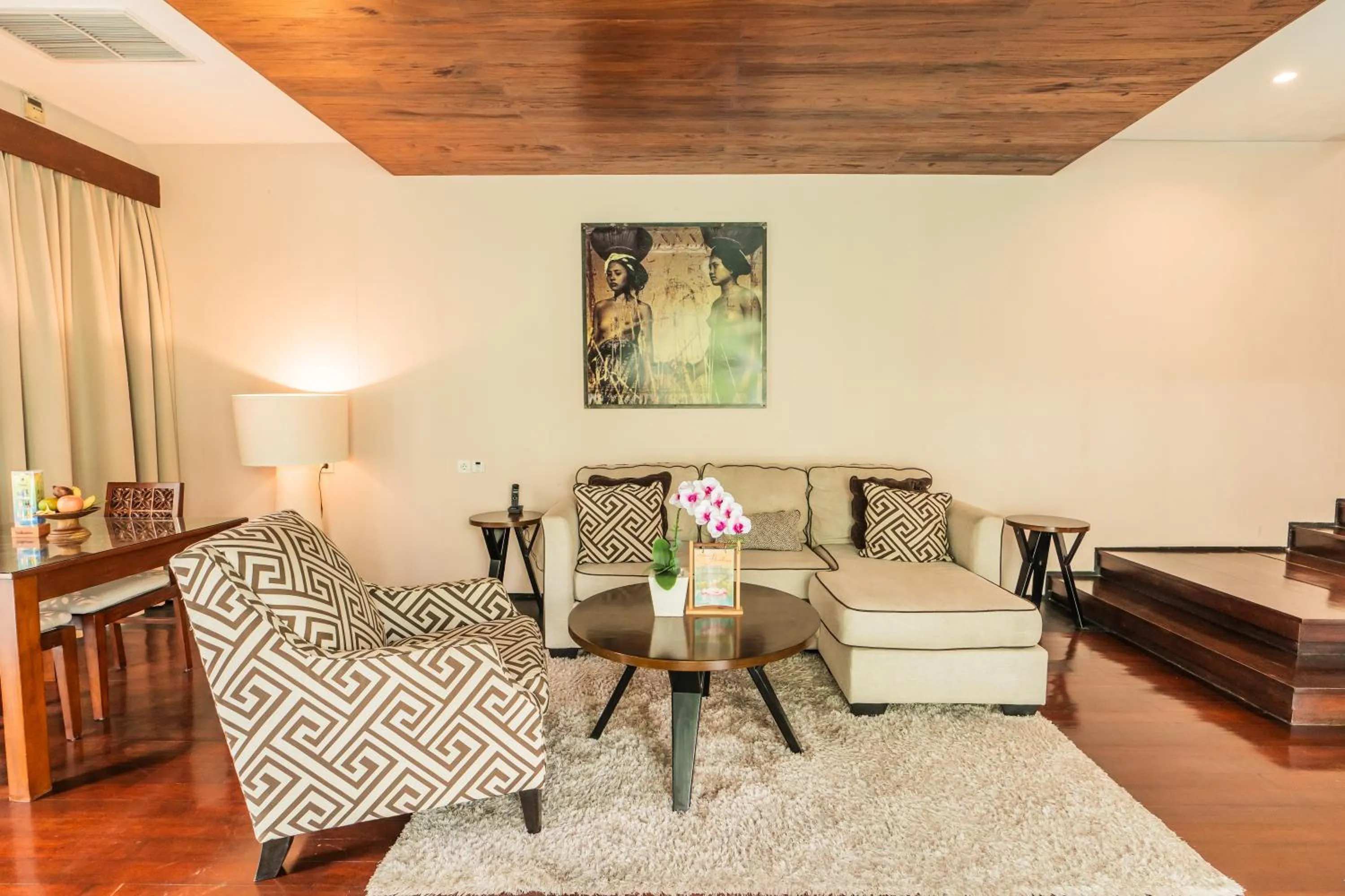 Living room in Javana Royal Villas