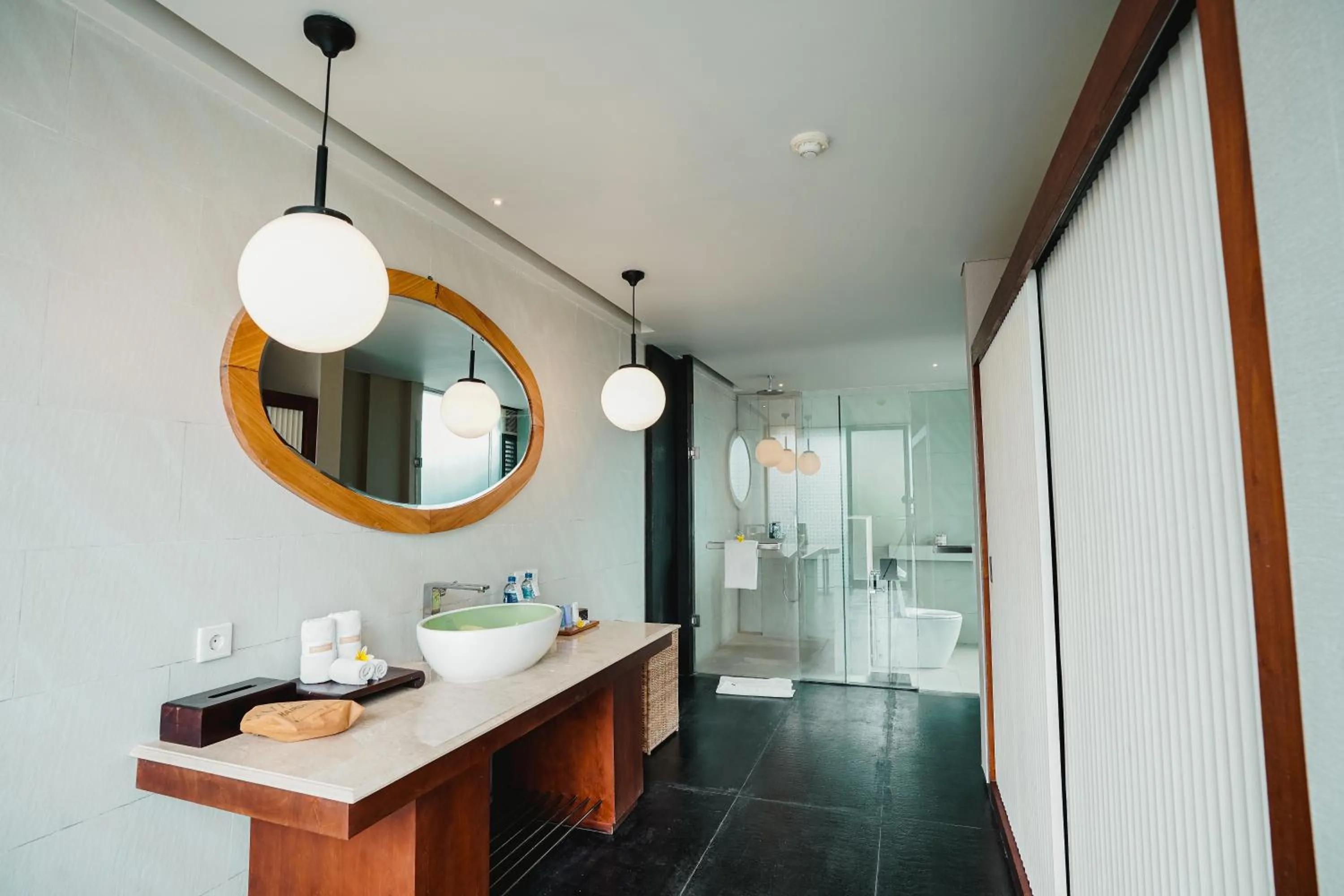 Shower in Javana Royal Villas