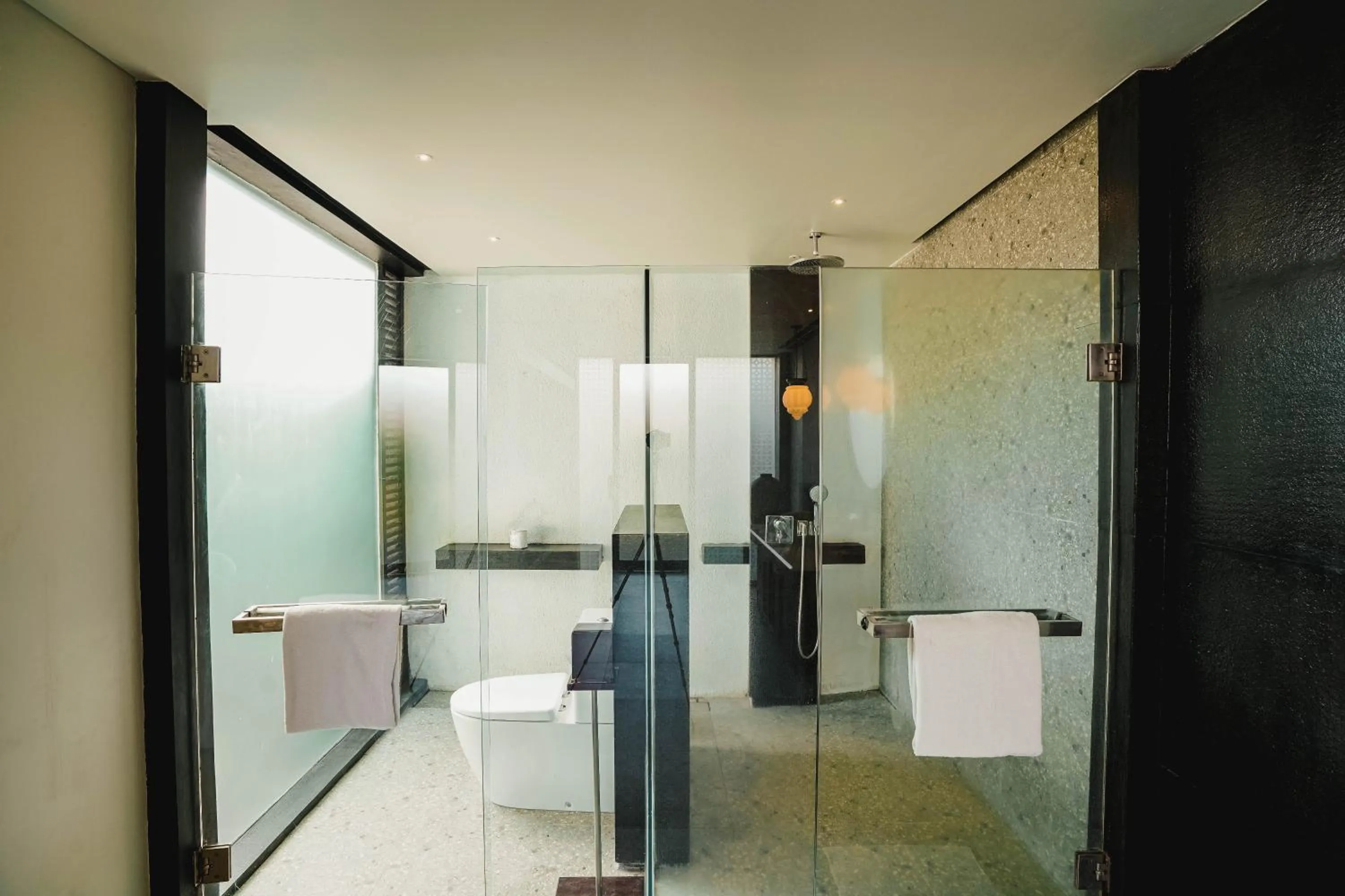 Shower in Javana Royal Villas