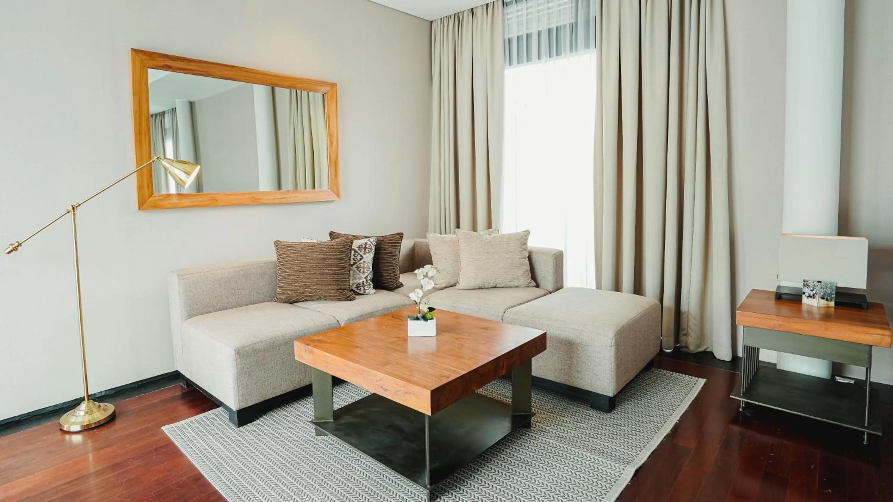 Living room in Javana Royal Villas