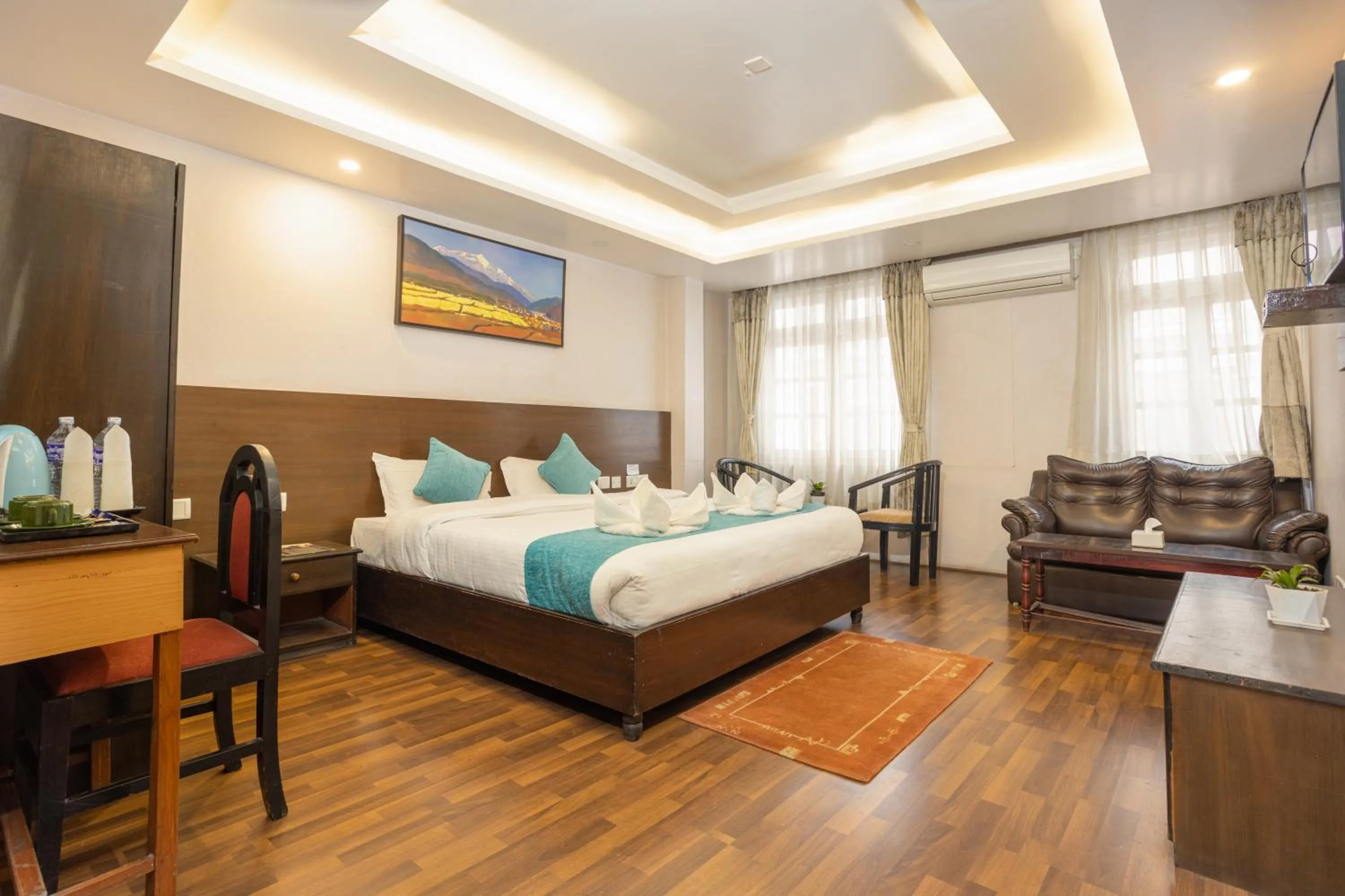 Bedroom, Bed in Greatwall International Hotel