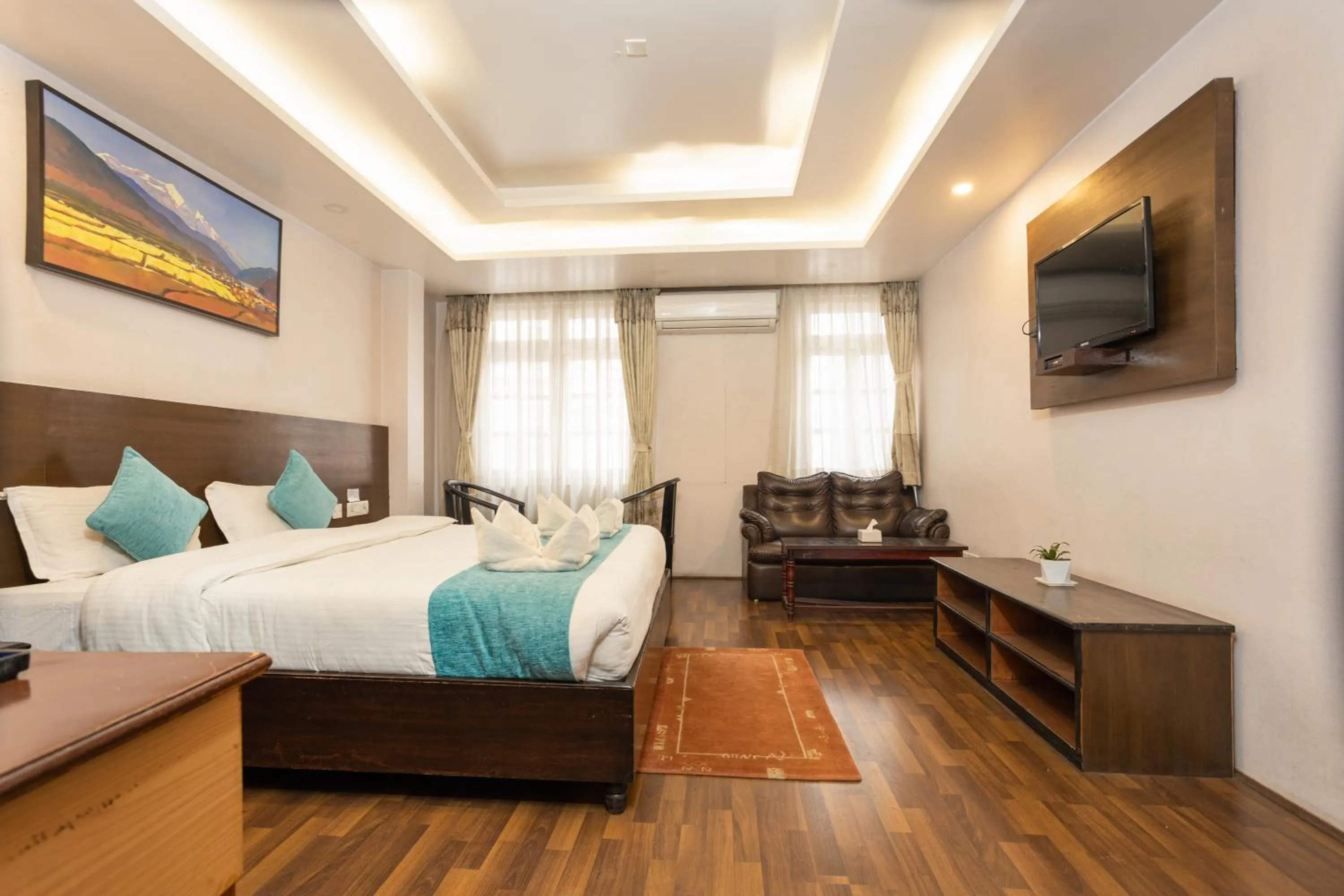 Bedroom, Bed in Greatwall International Hotel