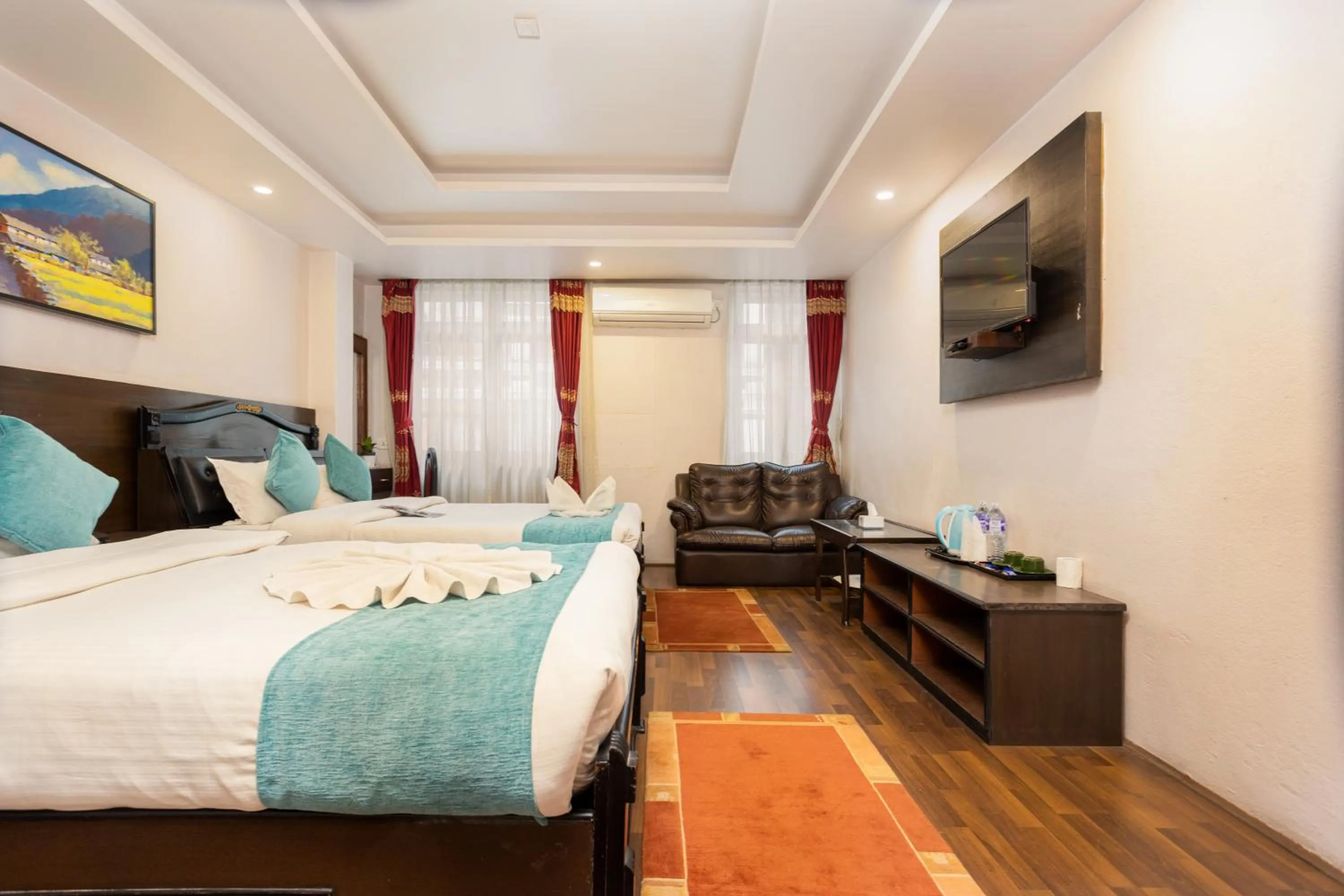 Bedroom, Bed in Greatwall International Hotel