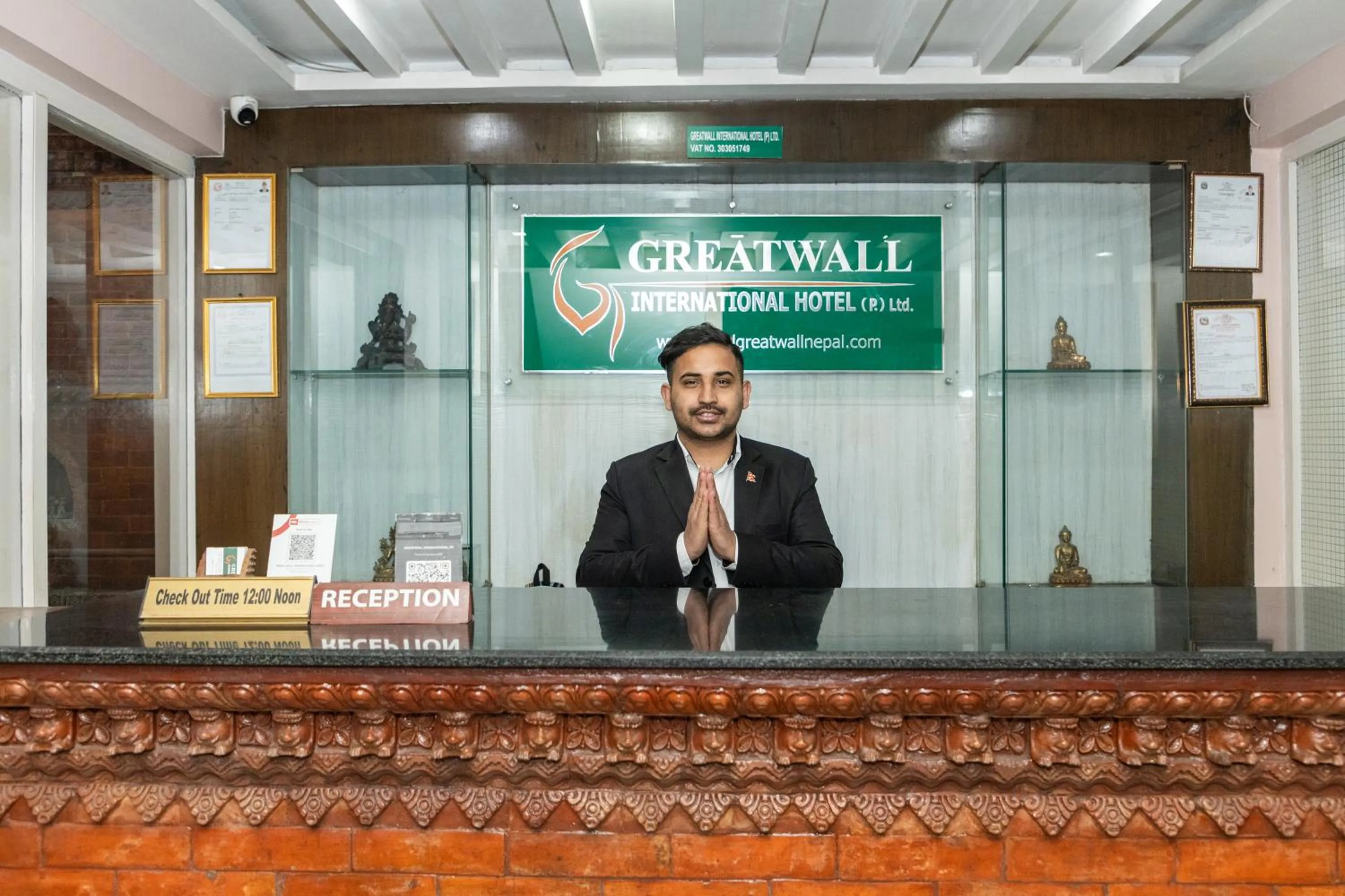 Lobby or reception in Greatwall International Hotel