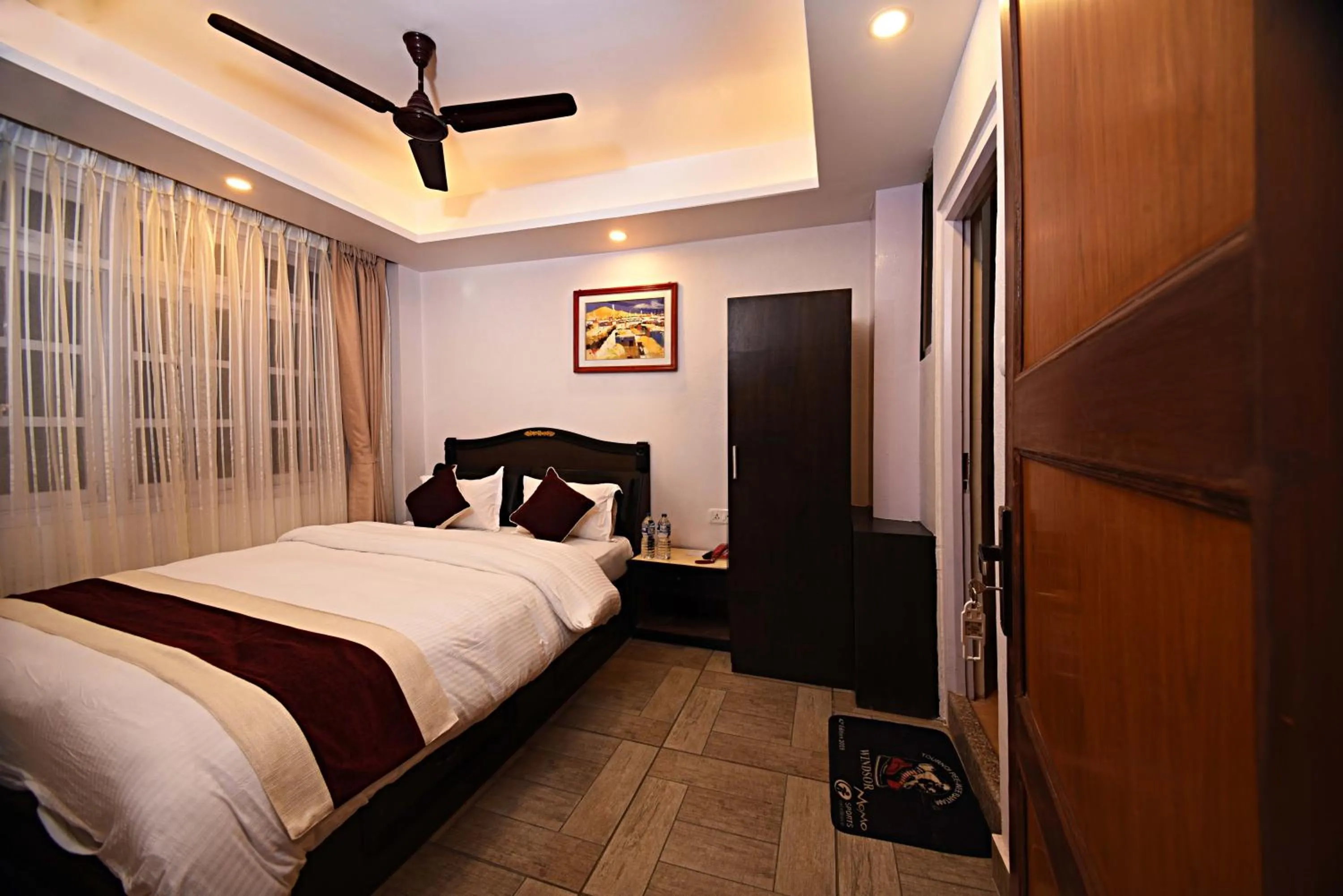 Bed in Greatwall International Hotel