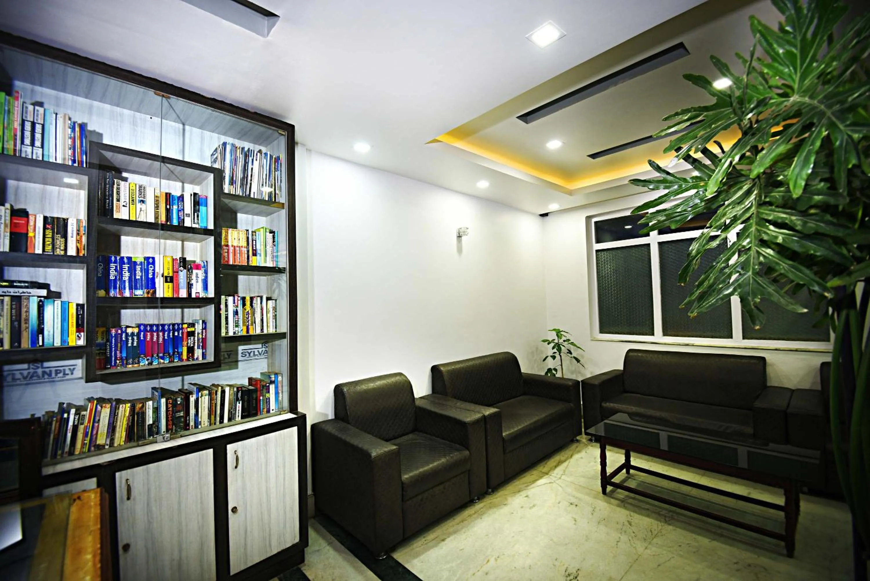 Seating area in Greatwall International Hotel