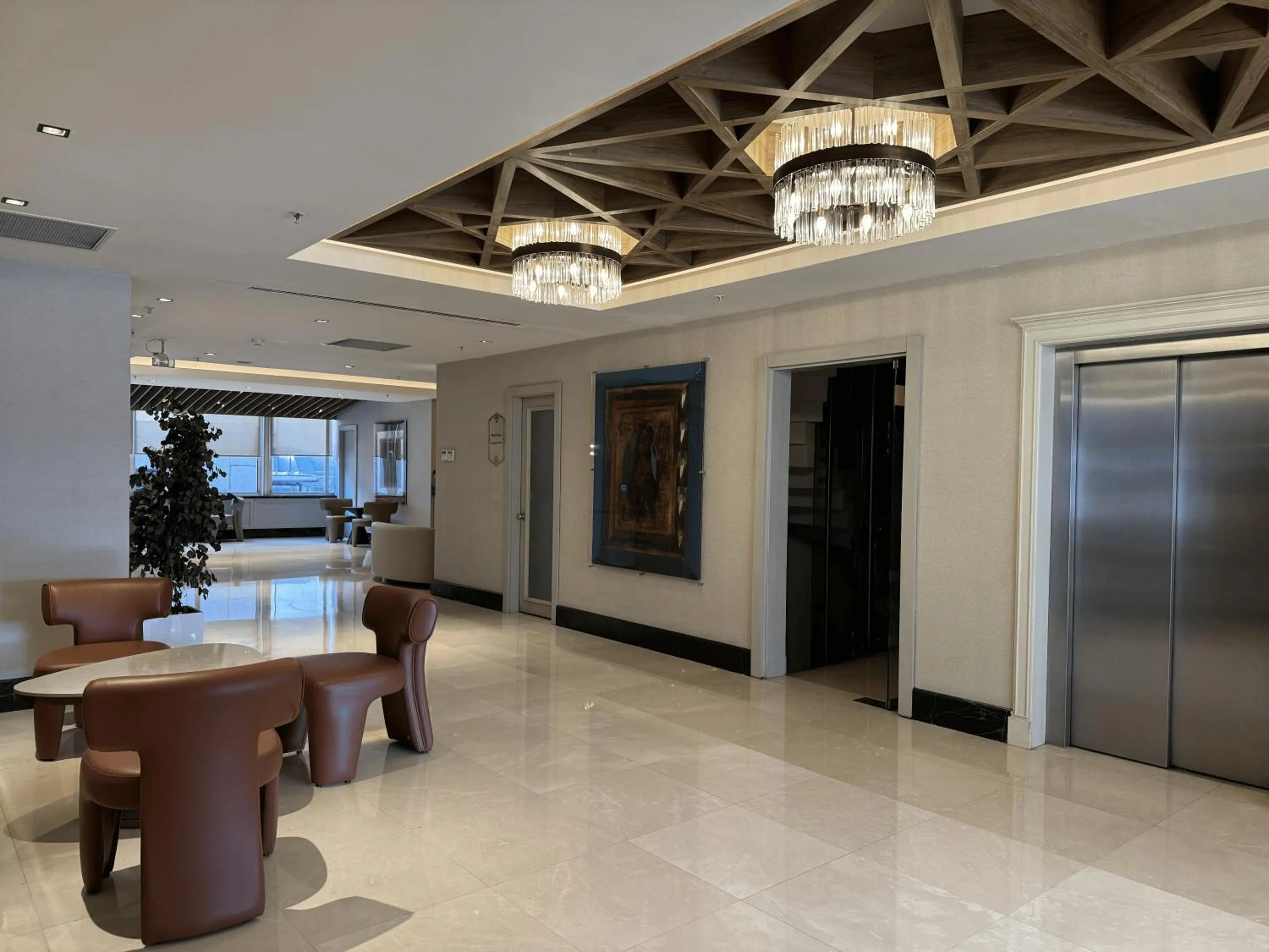 Lobby or reception in CVK Taksim Hotel Istanbul