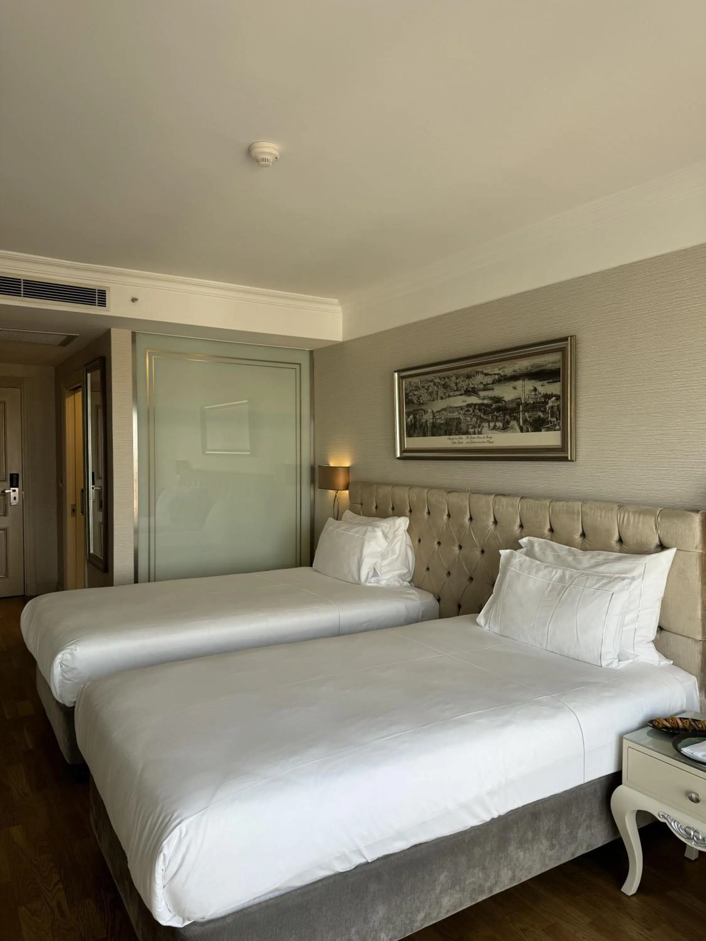 Bed in CVK Taksim Hotel Istanbul