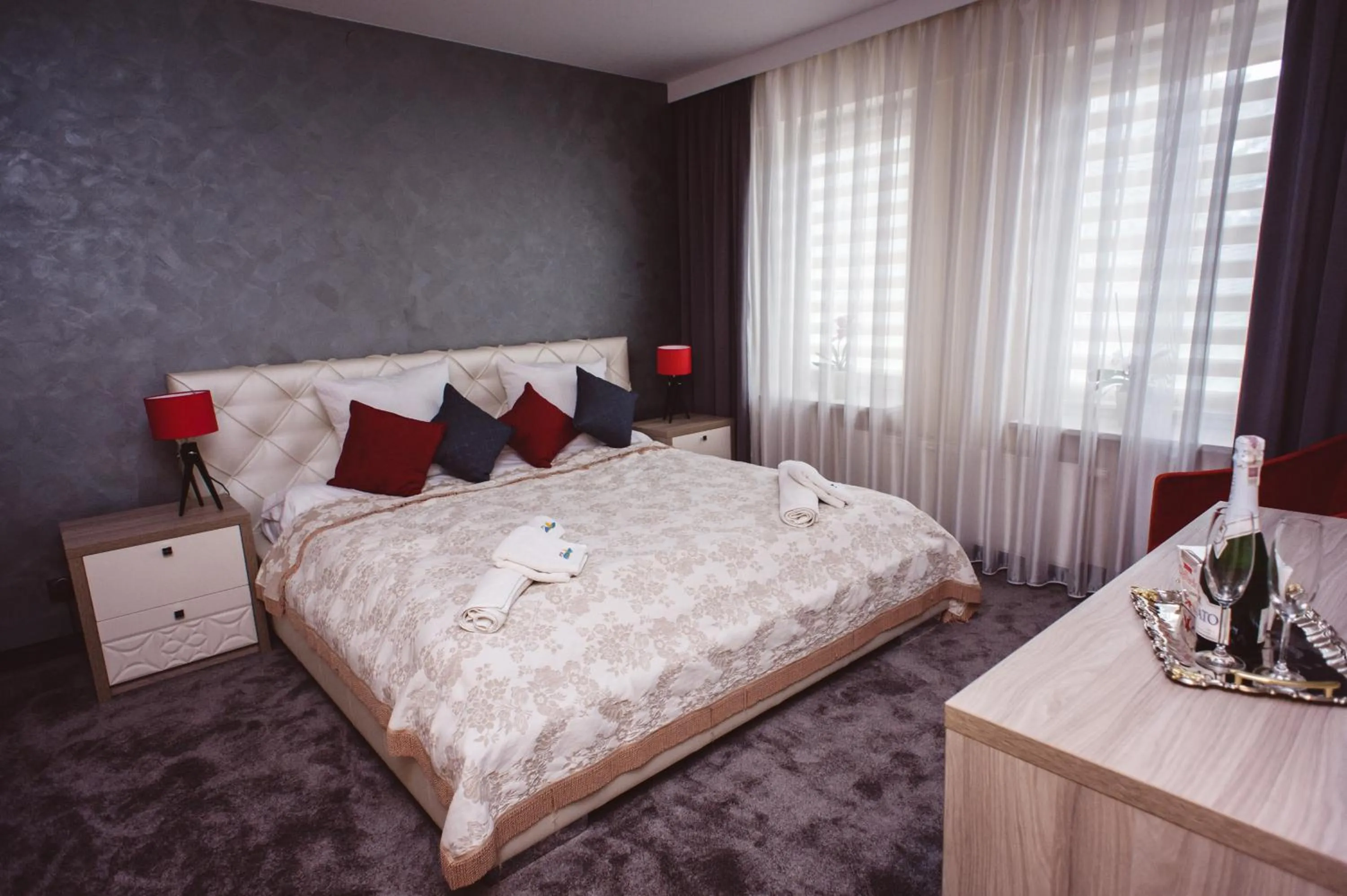 Bed in Zacisze Nad Nidą Resort