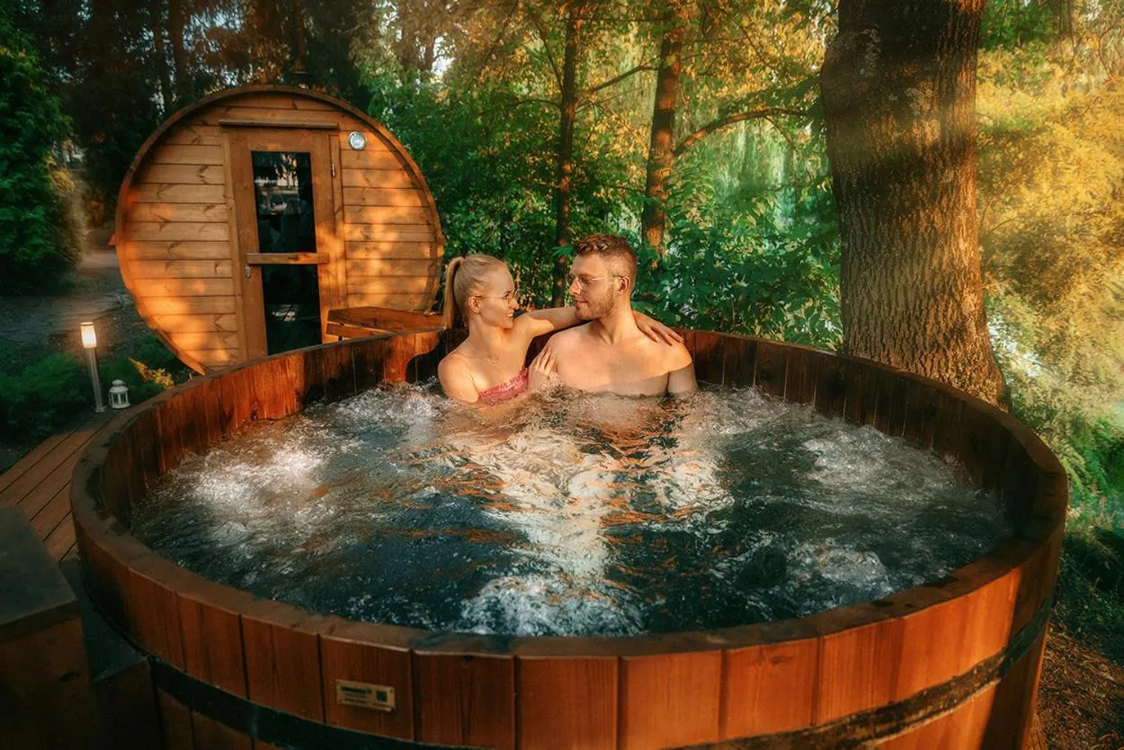 Garden in Zacisze Nad Nidą Resort