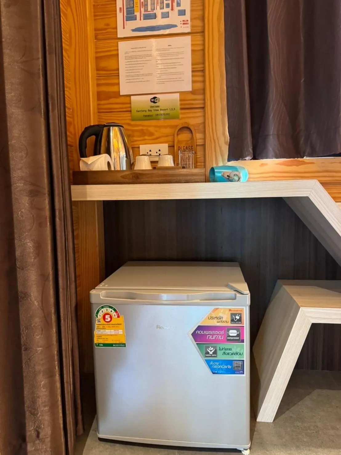 minibar in Kantiang Bay View Resort