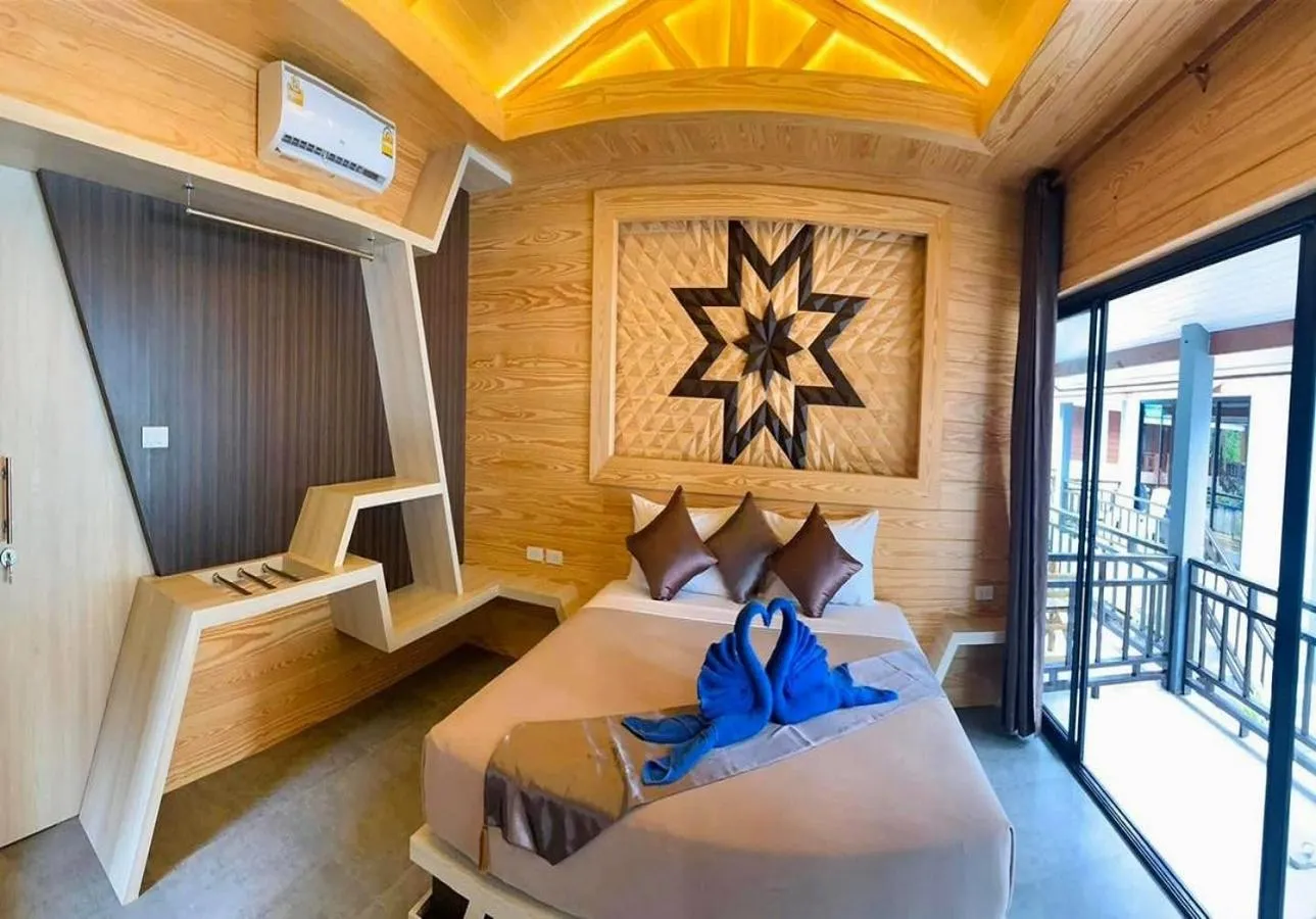 People, Bed in Kantiang Bay View Resort