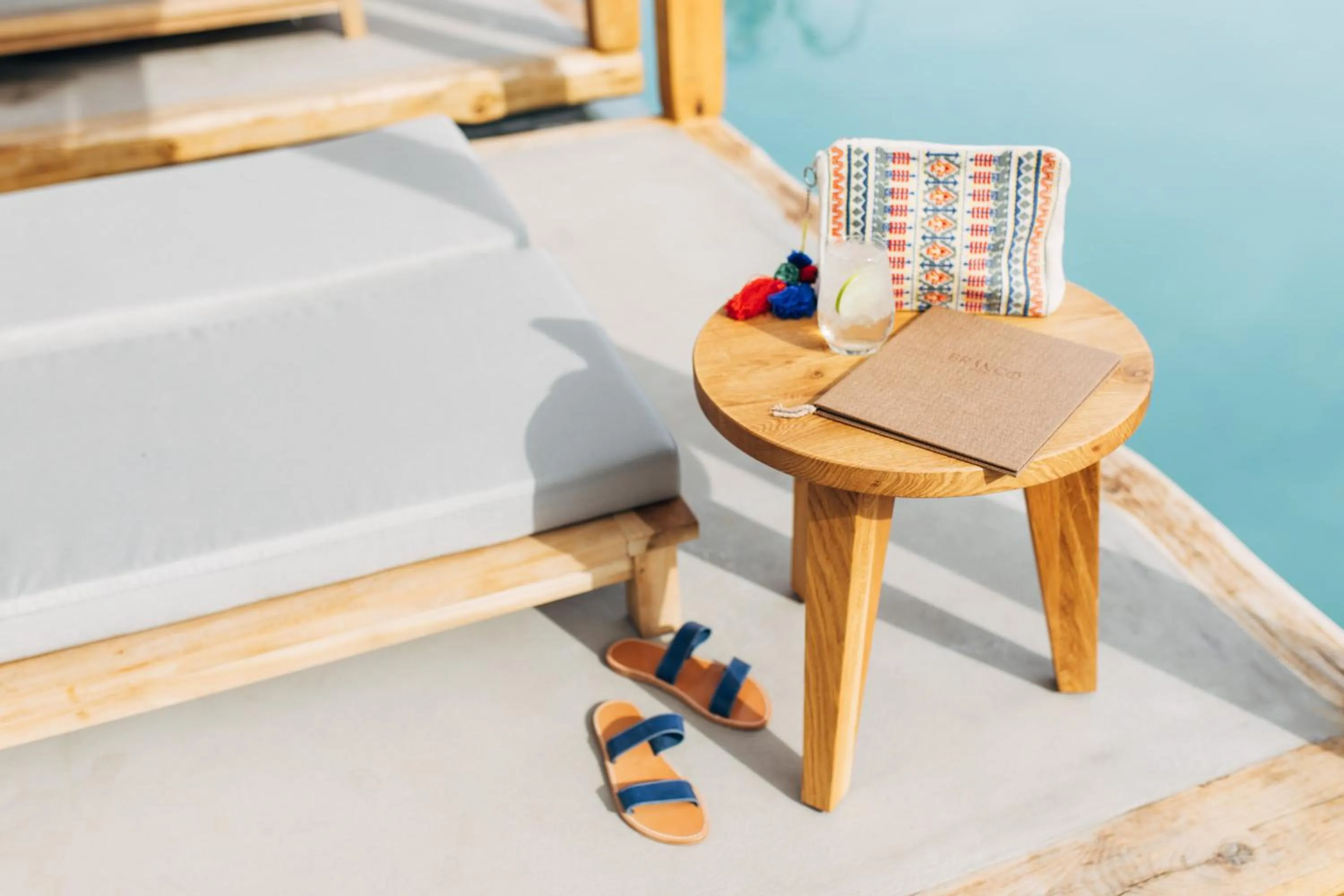 Swimming pool in Branco Mykonos