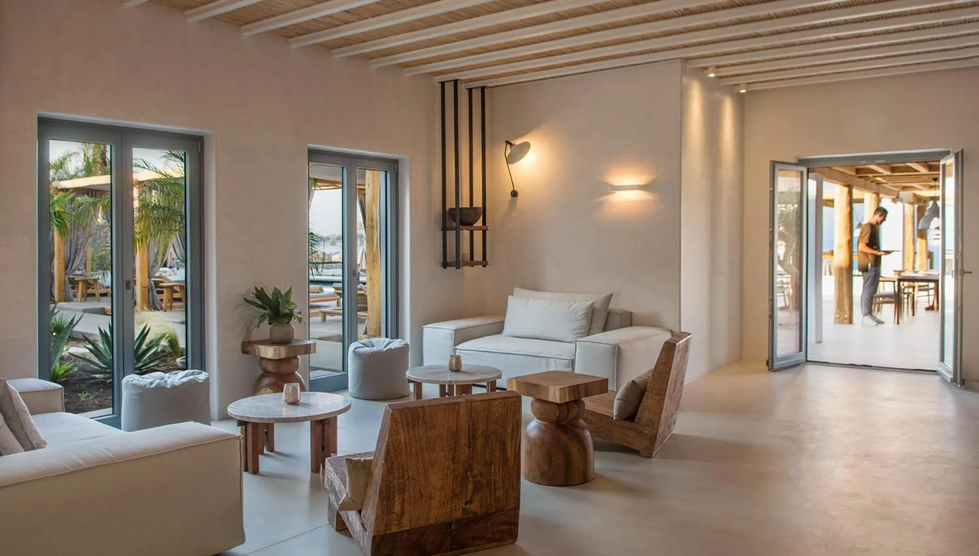 Lounge or bar in Branco Mykonos