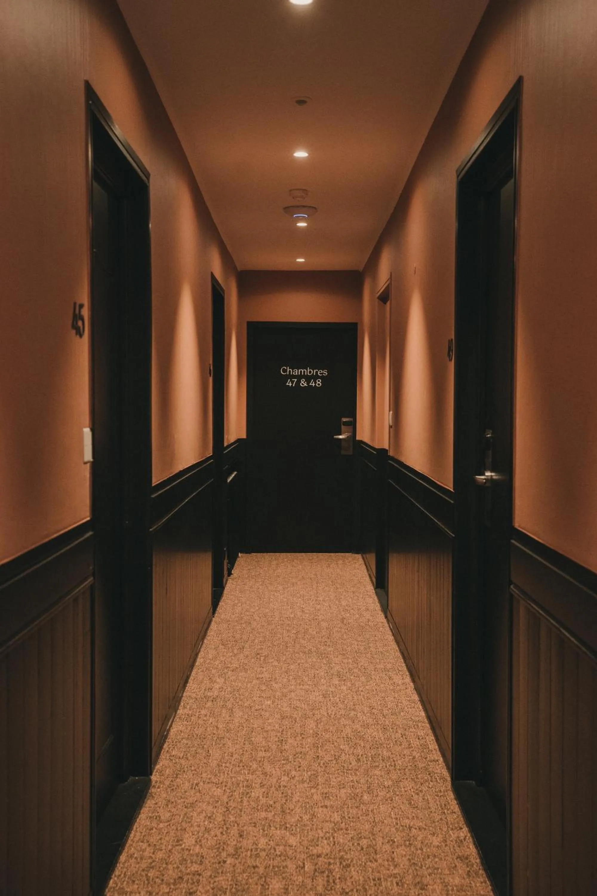 Bedroom in L'Armoric Hôtel - RÉNOVÉ