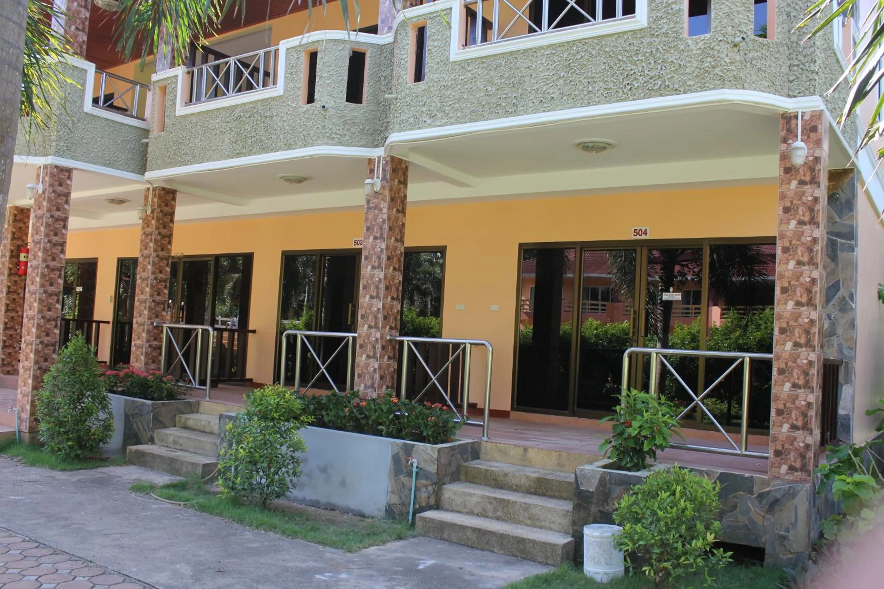 On site in D.R. Lanta Bay Resort