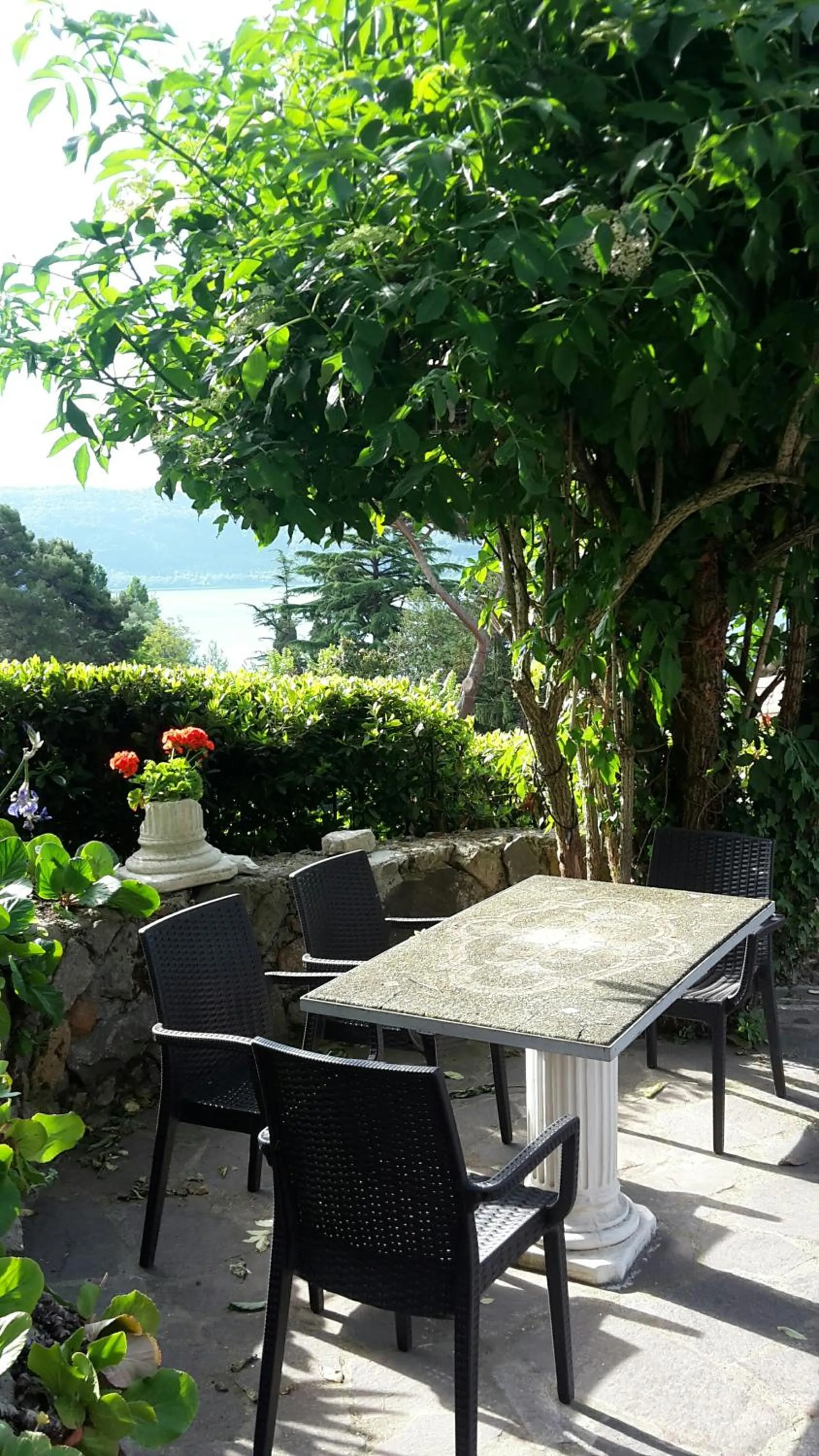 Garden in Bed&Breakfast "Fiorella" sul Lago